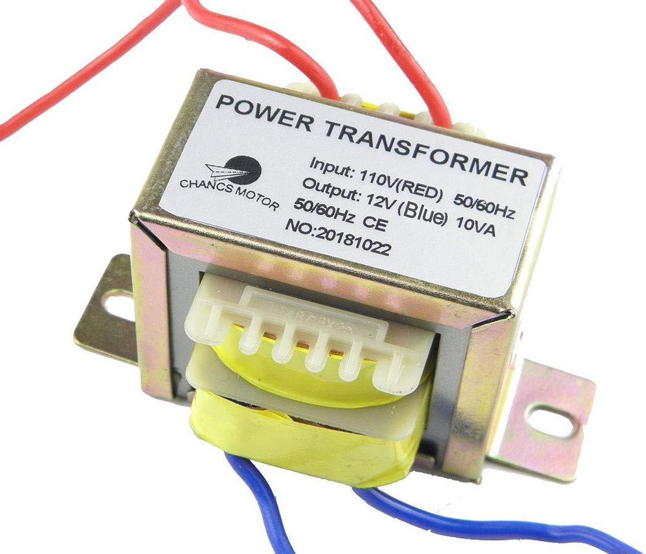 CHANCS Power Transformer Input 110V Output AC 12V AC/AC Transformer for Sychronous Motor