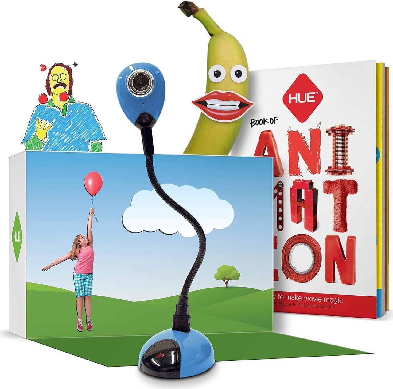 Alt view image 2 of 7 - HUE Animation Studio: Complete Stop Motion Kit (Camera, Software, Book) for Windows/macOS (Blue) with Carry Case