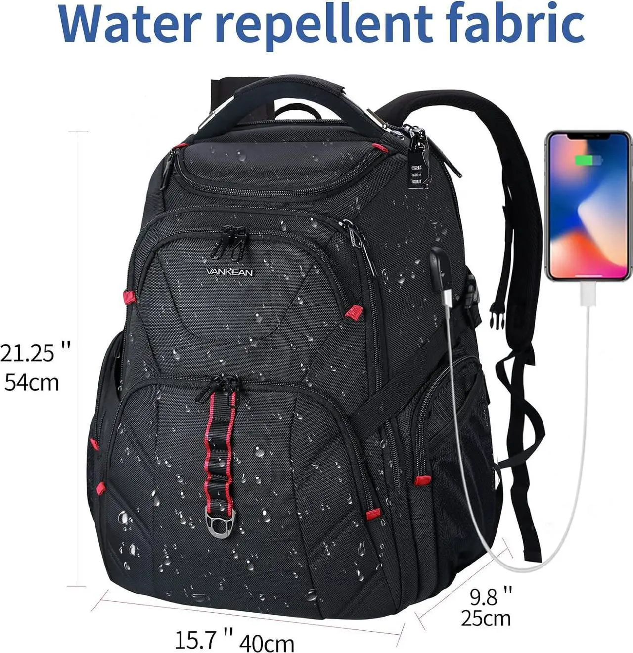 VANKEAN Laptop Backpack - Thumbnail 3