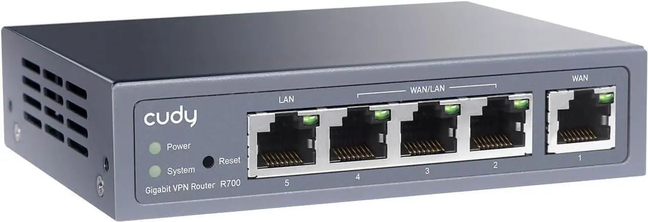 Main image of Cudy New Gigabit Multi-WAN VPN Router, Up to 4 Gigabit WAN Ports, SMB Router, Load Balance, Lightning Protection, PPTP L2TP WireGuard OpenVPN IPsec VPN Router