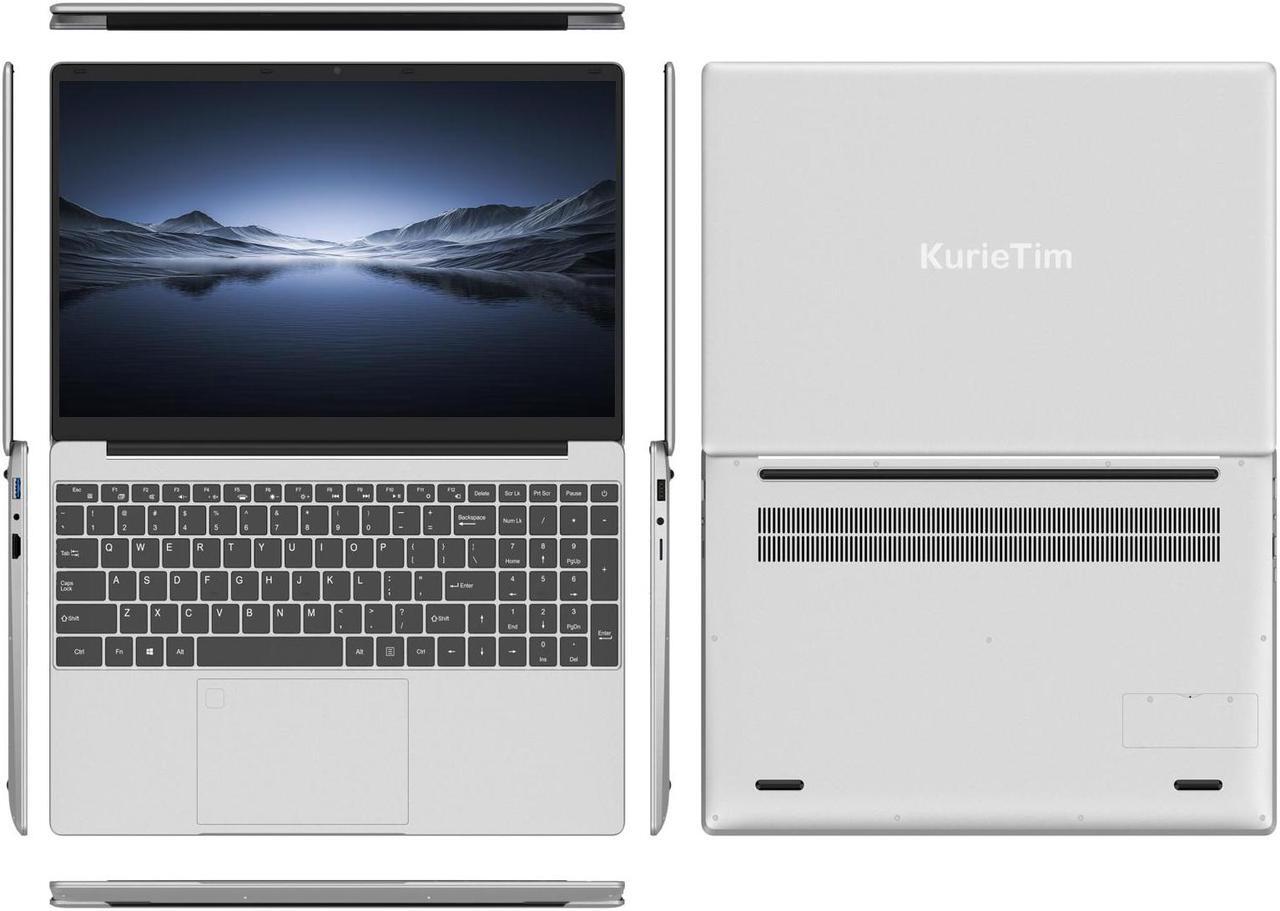 Alt view image 7 of 7 - KurieTim Laptop Computer, 32GB DDR4 RAM, 1TB SSD, Intel N95 CPU(up to 3.4 GHz), Windows 11 Pro Business Laptops, 15.6" FHD IPS 1920 x 1080 Screen, Mini HDMI, USB3.0x2