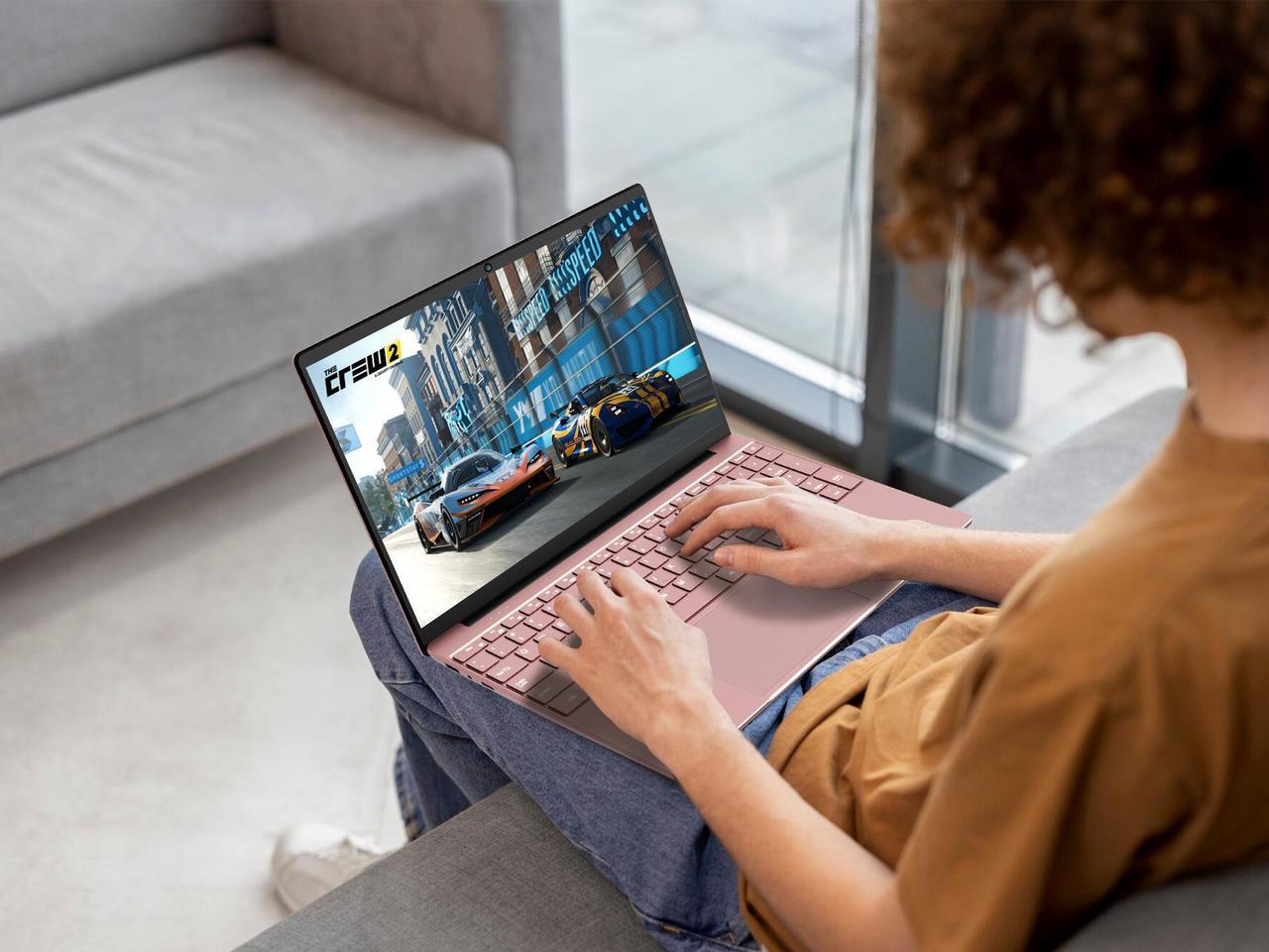 Alt view image 5 of 7 - KurieTim 15.6" Laptop, Windows 11 Laptop Computer, 32GB RAM 512GB SSD, FHD 1920x1080, Quad-Core N95 Processor(Up to 3.4GHz), Backlit Keyboard, Fingerprint Reader Unlock, Webcam, USB3.0x2