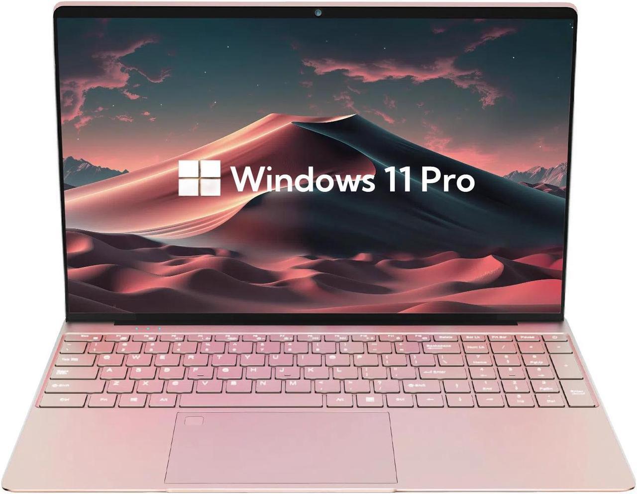 Main image of KurieTim 15.6" Laptop, Windows 11 Laptop Computer, 32GB RAM 512GB SSD, FHD 1920x1080, Quad-Core N95 Processor(Up to 3.4GHz), Backlit Keyboard, Fingerprint Reader Unlock, Webcam, USB3.0x2