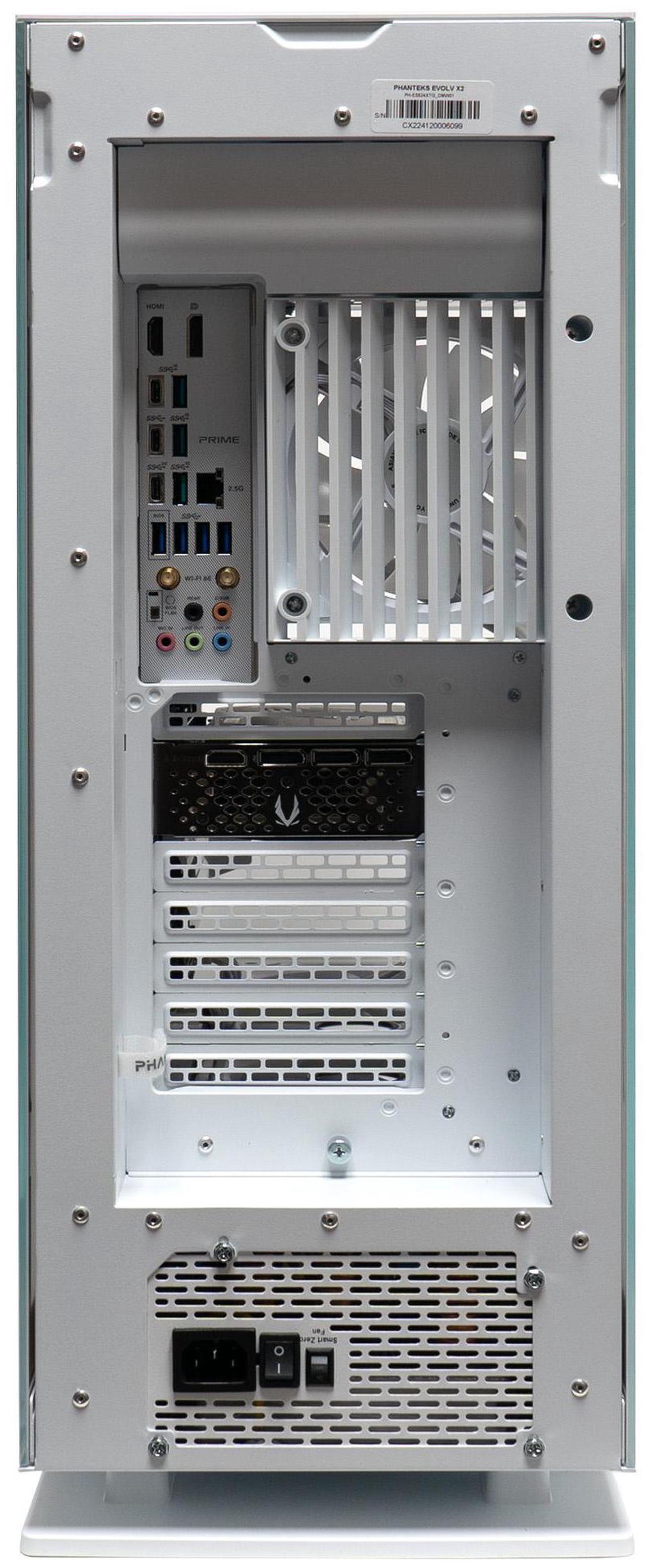 Alt view image 5 of 5 - Magic Micro PX White RGB Elite Edition - AMD RYZEN 9 9950X3D, RTX 4070 12GB, 64 GB DDR5, 2TB NVME, WiFi + BT, Windows 11 Pro