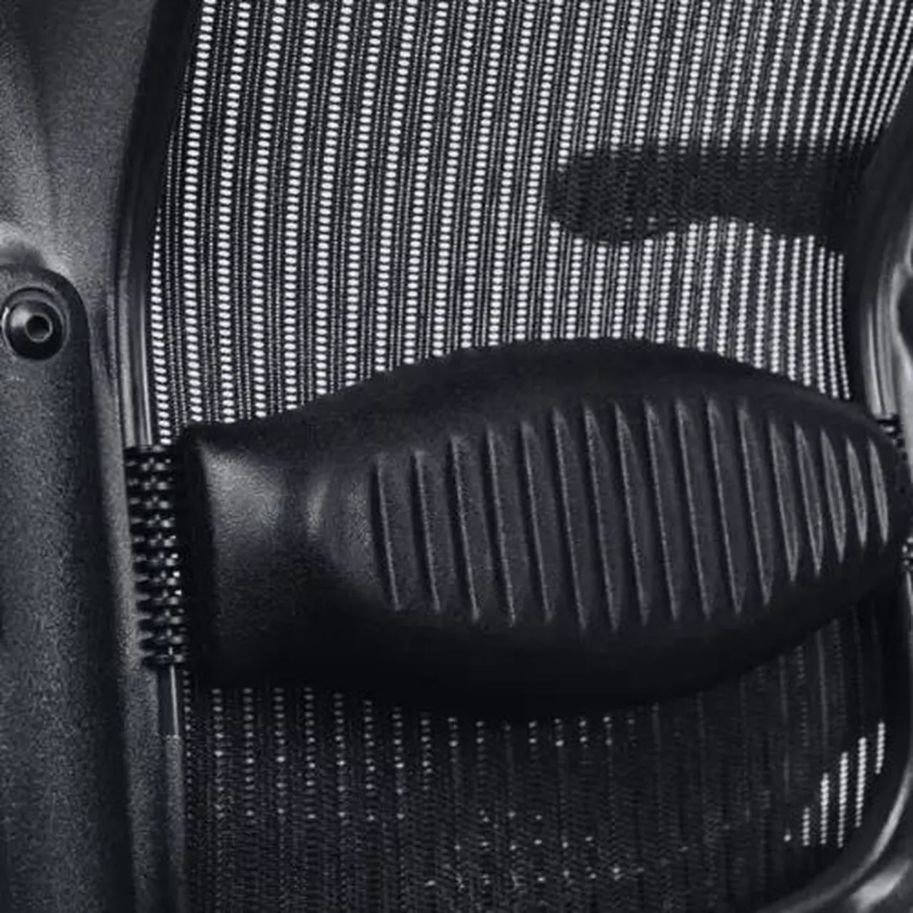 Alt view image 6 of 7 - Herman Miller Aeron Chair Size B Fully Loaded w/ Headrest and Lifetime Warranty