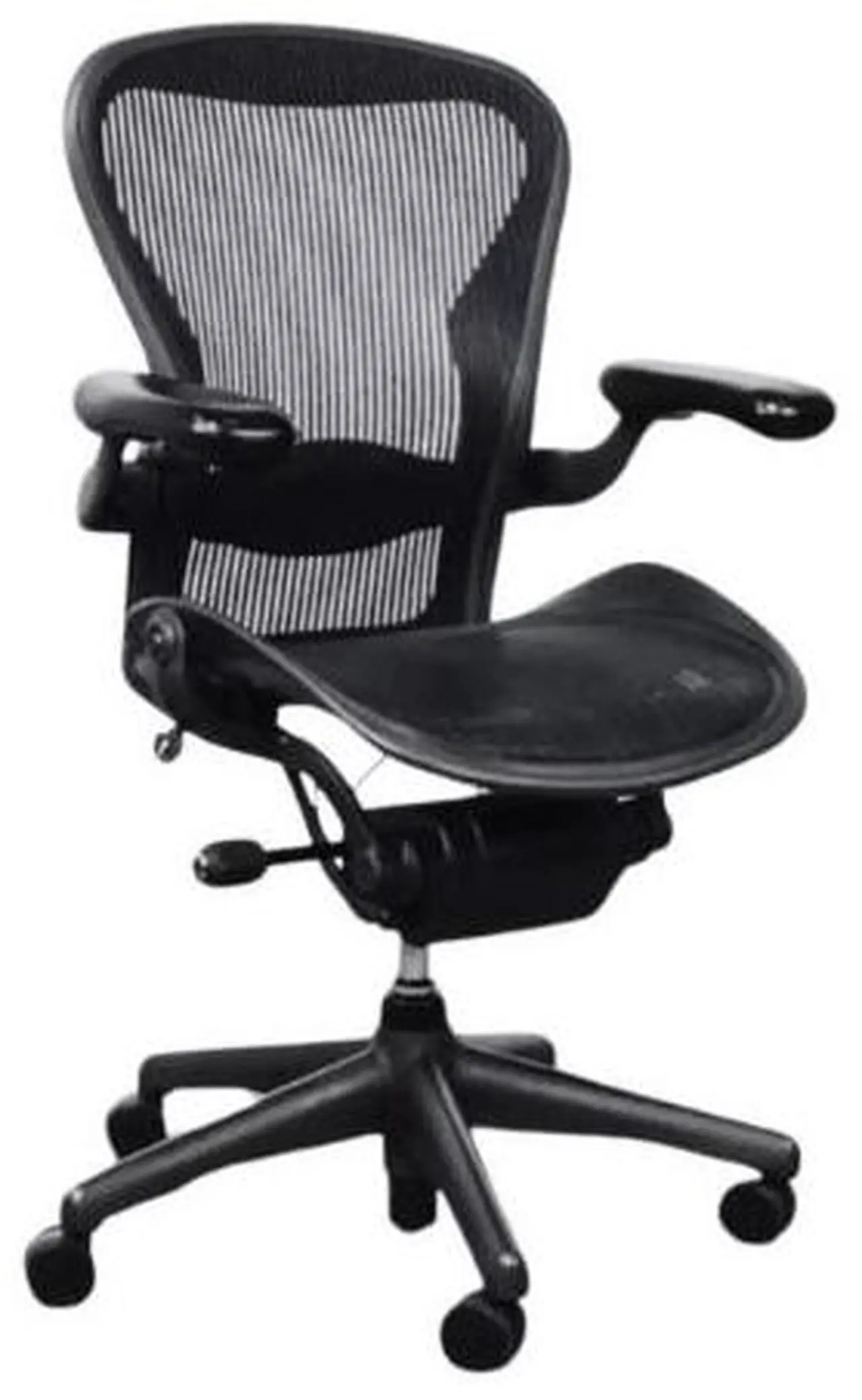 Main image of Herman Miller Aeron Office Chair with Fixed Armrests with Lifetime Warranty