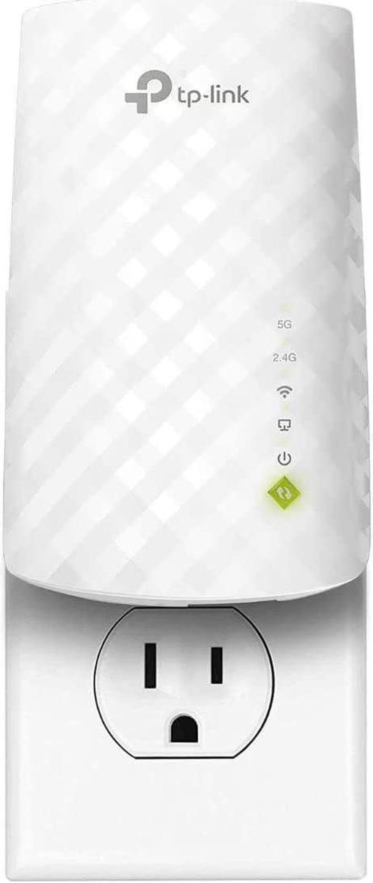 Alt view image 2 of 5 - TP-Link RE220 IEEE 802.11ac 750 Mbit/s Wireless Range Extender - 2.40 GHz, 5 GHz - 1 x Network (RJ-45) - Fast Ethernet - Wall Mountable