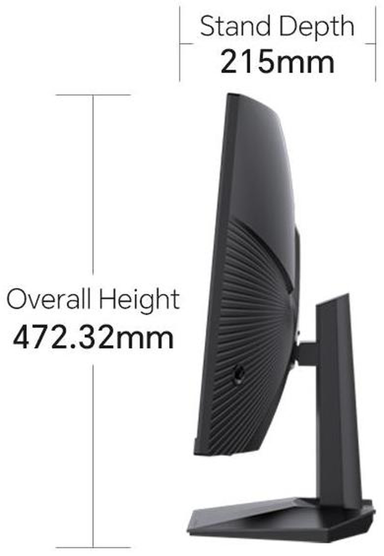 Open Box: GTek 280Hz Gaming Computer Monitor, 27 Inch Frameless Display Full HD 1920 x 1080P, Curved 1500R, VA 1ms MPRT, FreeSync, DisplayPort/HDMI, 90% DCI-P3 - F2740C - Newegg.com - Open Box condition - Image 11