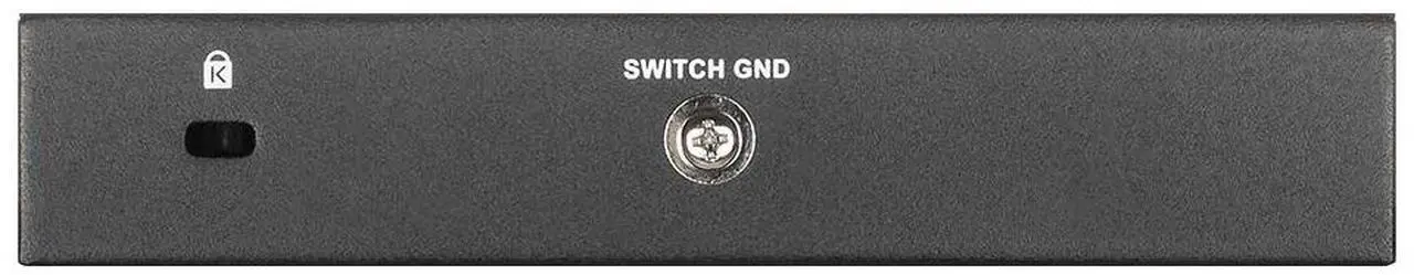 Alt view image 3 of 6 - D-Link 5-Port Gigabit Smart Managed PoE-Powered Switch | PoE Extender | 2 PoE pass-through ports | Metal Compact| NDAA Compliant - (DGS-1100-05PDV2)