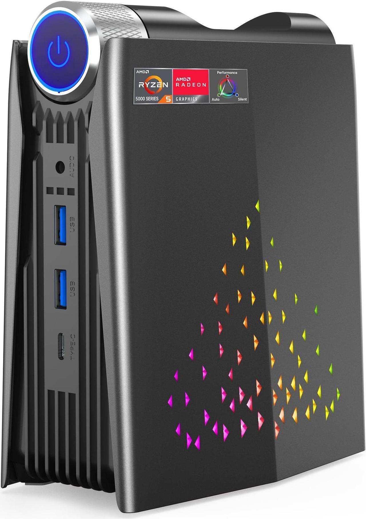 Main image of ACEMAGIC Mini Gaming PC ,AMD Ryzen 7 6900HX 8T/16C 32GB DDR4 512GB NVME SSD Mini Desktop Computer,Windows 11 Pro Mini PC Gaming WiFi6/BT5.2,4K UHD/RGB Lights/3 Adjustable Mode,Display for Business