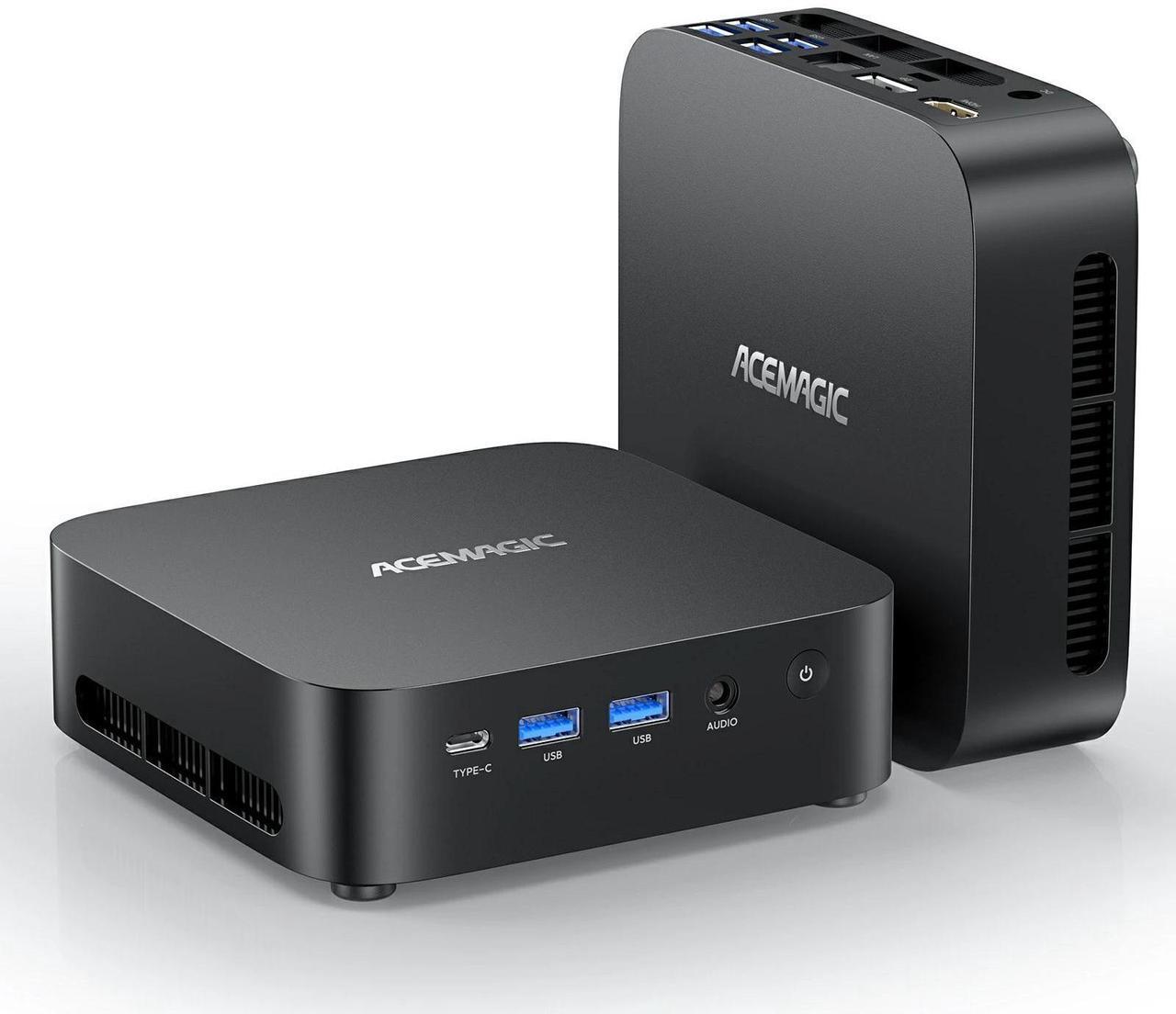 Main image of ACEMAGIC Mini Gaming PC ,AMD Ryzen 5 7430U 8T/16C 16GB DDR4 512GB NVME SSD Mini Desktop Computer,Windows 11 Pro Mini PC Gaming WiFi6/BT5.2,4K UHD/RGB Lights/3 Adjustable Mode,Display for Business