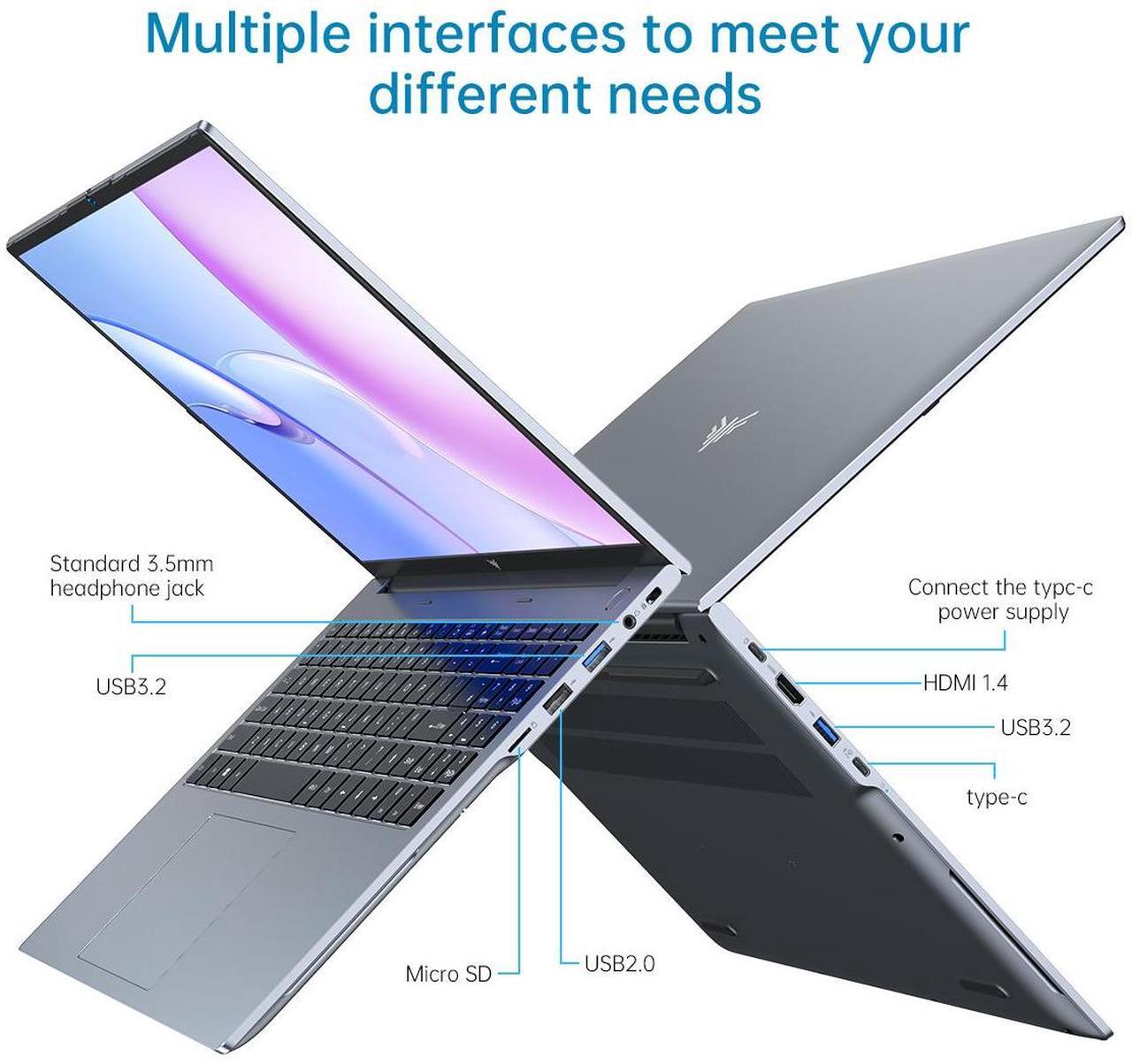 Alt view image 4 of 7 - ACEMAGIC Laptop 16 FHD Gaming Laptop, AMD Ryzen 7 6800HX, 16GB RAM, 512GB SSD, Windows 11 Pro, Graphite, WiFi 6, Backlit KB, Gray