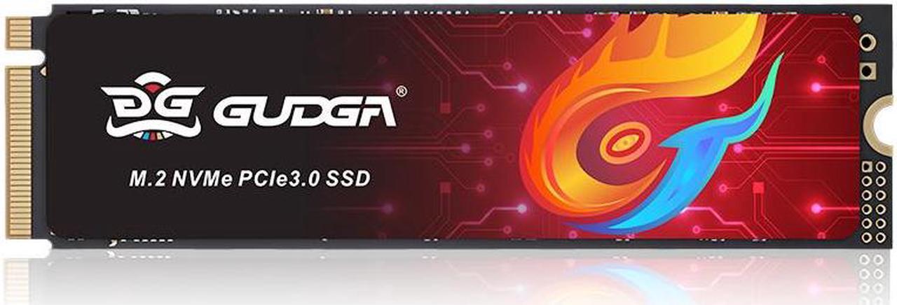 GUDGA 256GB SSD Internal Solid State Drive M.2 NVMe 2280 PCIe Gen 3.0X4 Computer Disk Data Storage With 256MB Dram for PC Desktop Laptop 3D TLC NAND Flash Max Read Speed Up to 3500MB/s