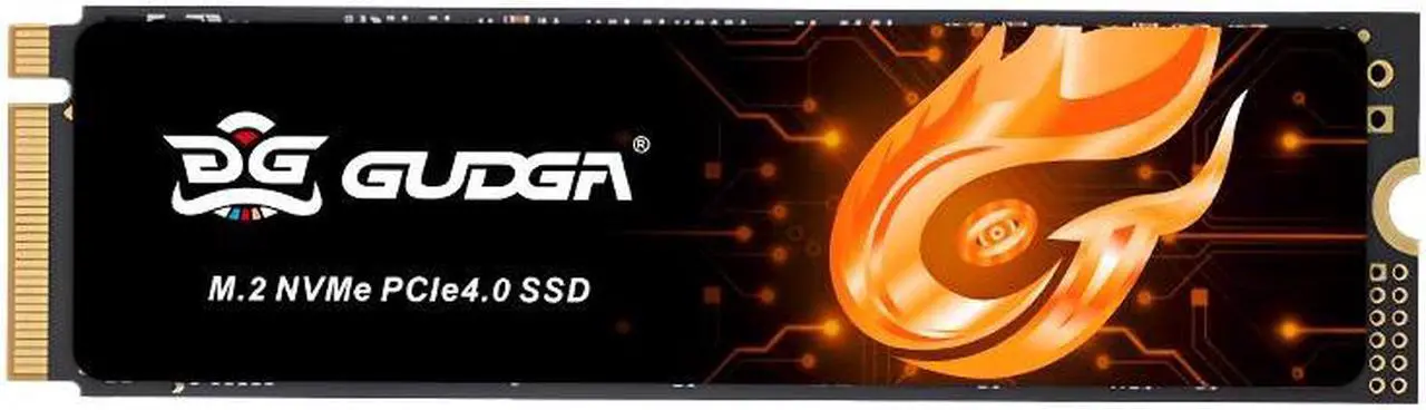 Main image of GUDGA 1TB M.2 2280 PCIe 4.0x4 NVME SSD Read Speed Up to 7200MB/S 3D TLC NAND Flash Internal Solid State Drive for PS5 PC Desktop Laptop Game-Player With Heatsink