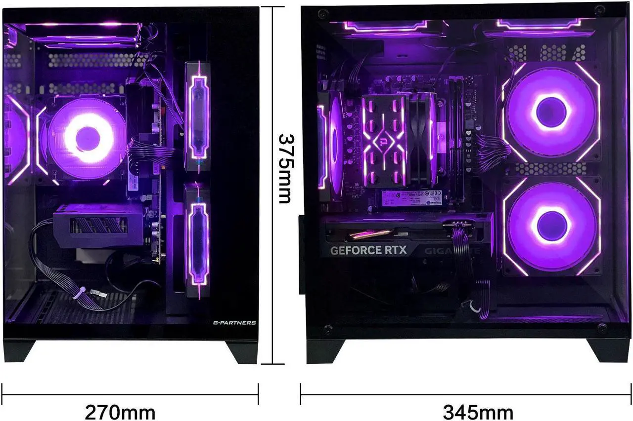 Aoace gaming pc desktop intel core i5 12400f 2 5 ghz nvidia rtx 3050