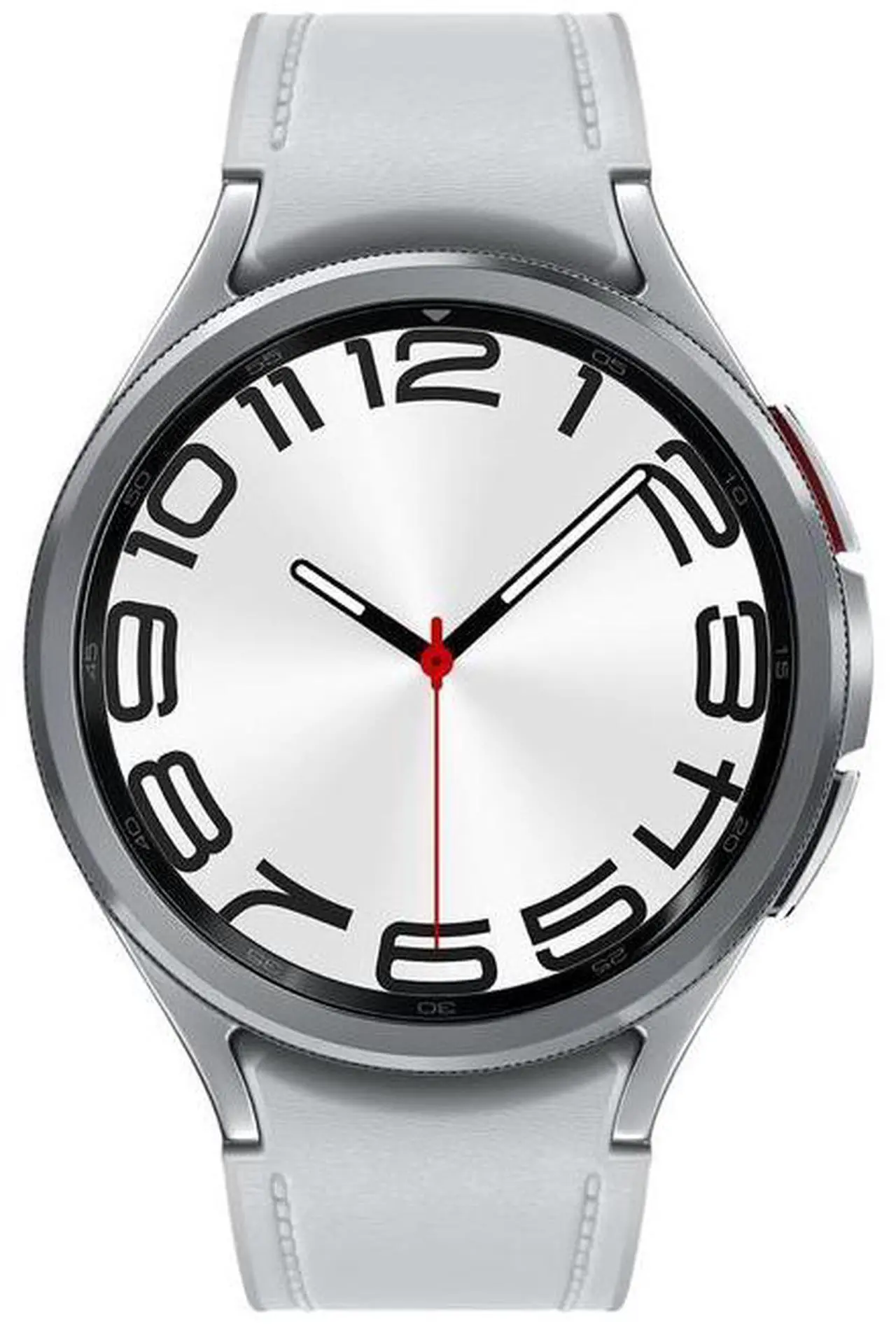 Alt view image 4 of 6 - Samsung Galaxy Watch 6 Classic 47mm Stainless-Steel Smartwatch w/ Fitness Tracker, Heart Monitor, BIA Sensor, Bluetooth  Silver