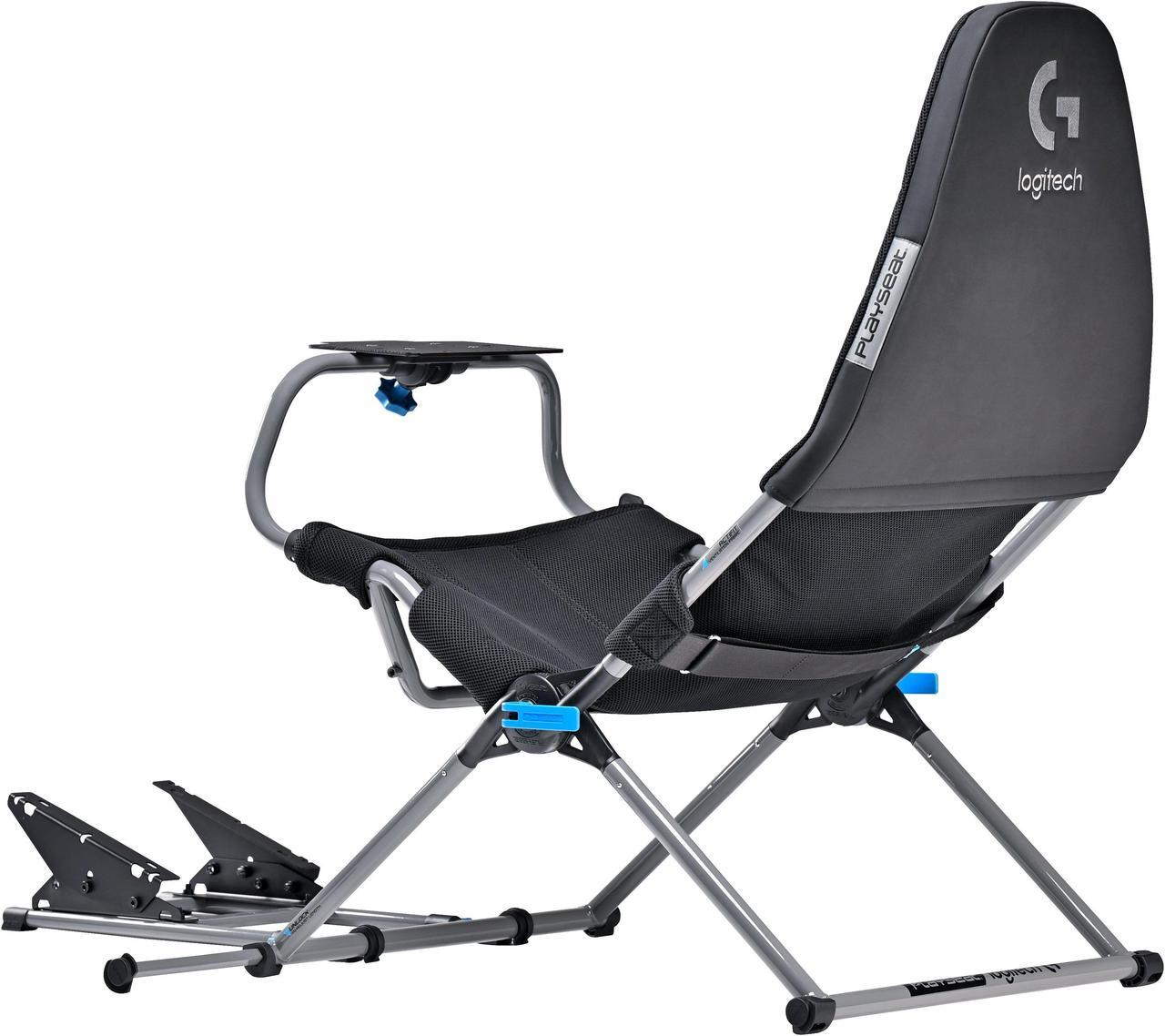 Alt view image 6 of 11 - Playseat G00248 Challenge X Logitech G Edition Slim Racing Cockpit - Black