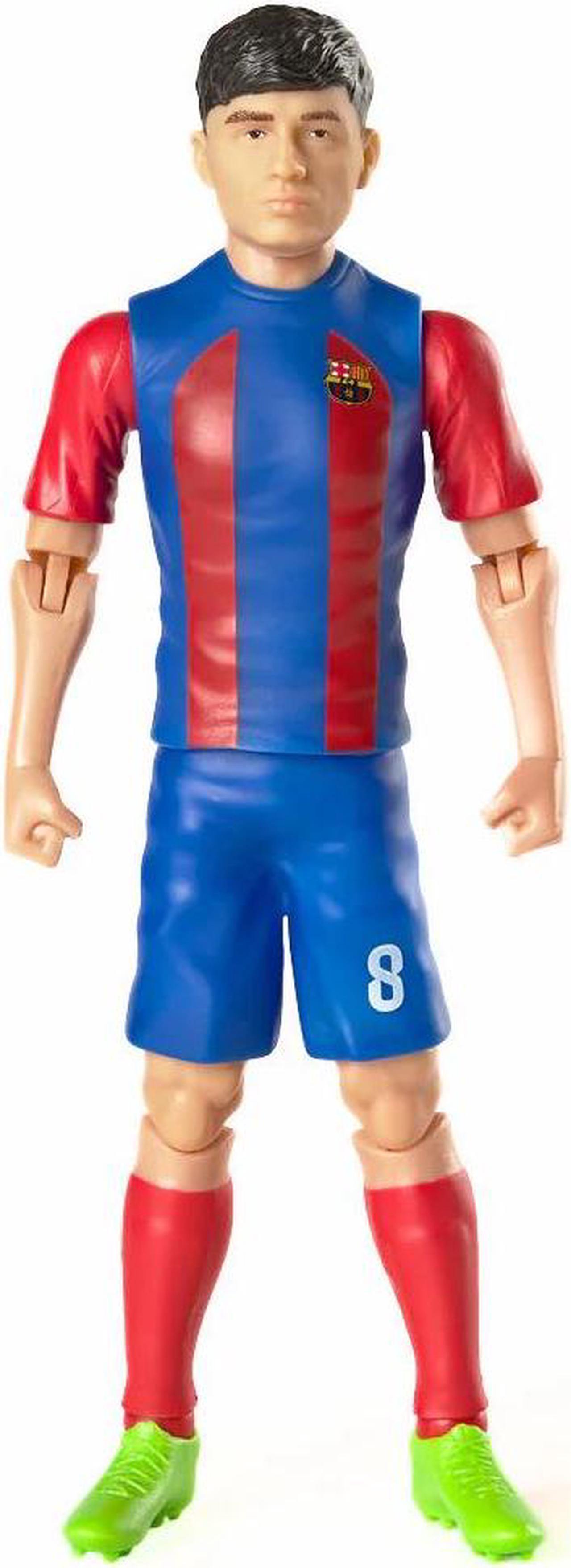 Alt view image 2 of 6 - Banbo Toys SOCKERS FC Barcelona Pedri 8" Collectible Soccer Action Figure