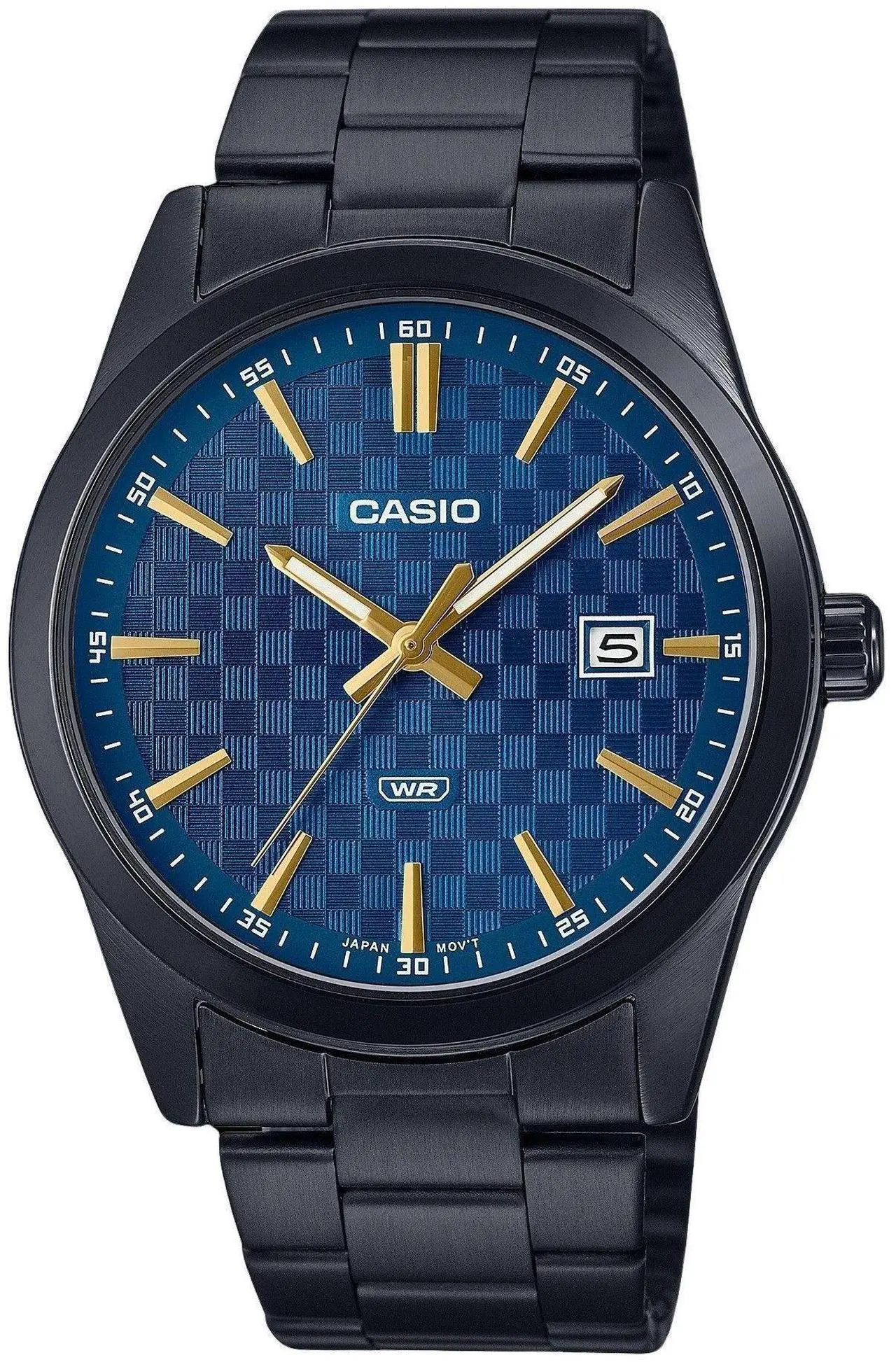 Main image of Casio Standard Analog Blue Dial Dress Quartz Men's Watch MTP-VD03B-2A
