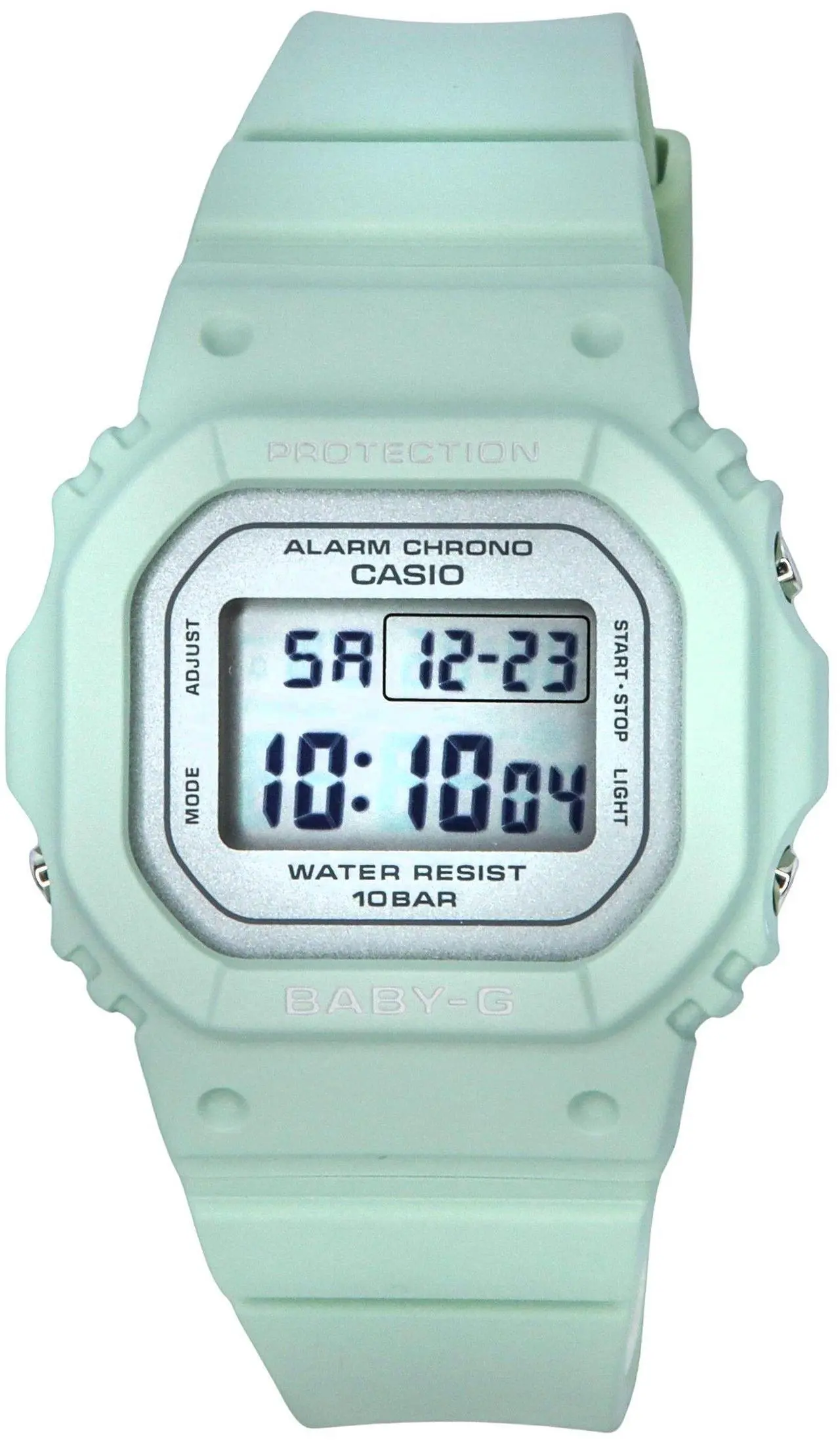 Main image of Casio Baby-G Digital Green Resin Strap Quartz BGD-565SC-3 100M Women's Watch