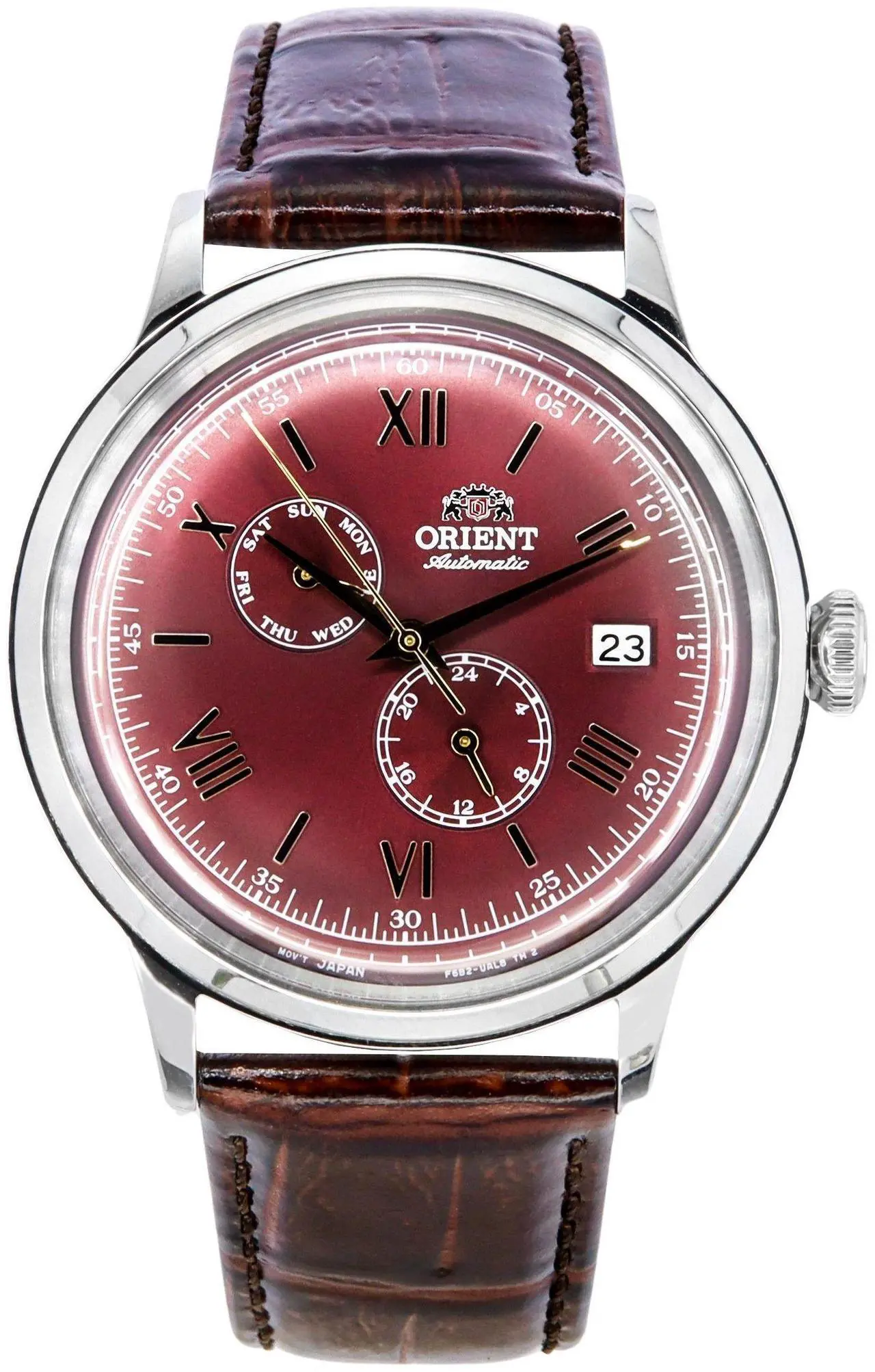 Main image of Orient Bambino 9 GMT Automatic Men's Watch RA-AK0705R10B RA-AK0705R30B