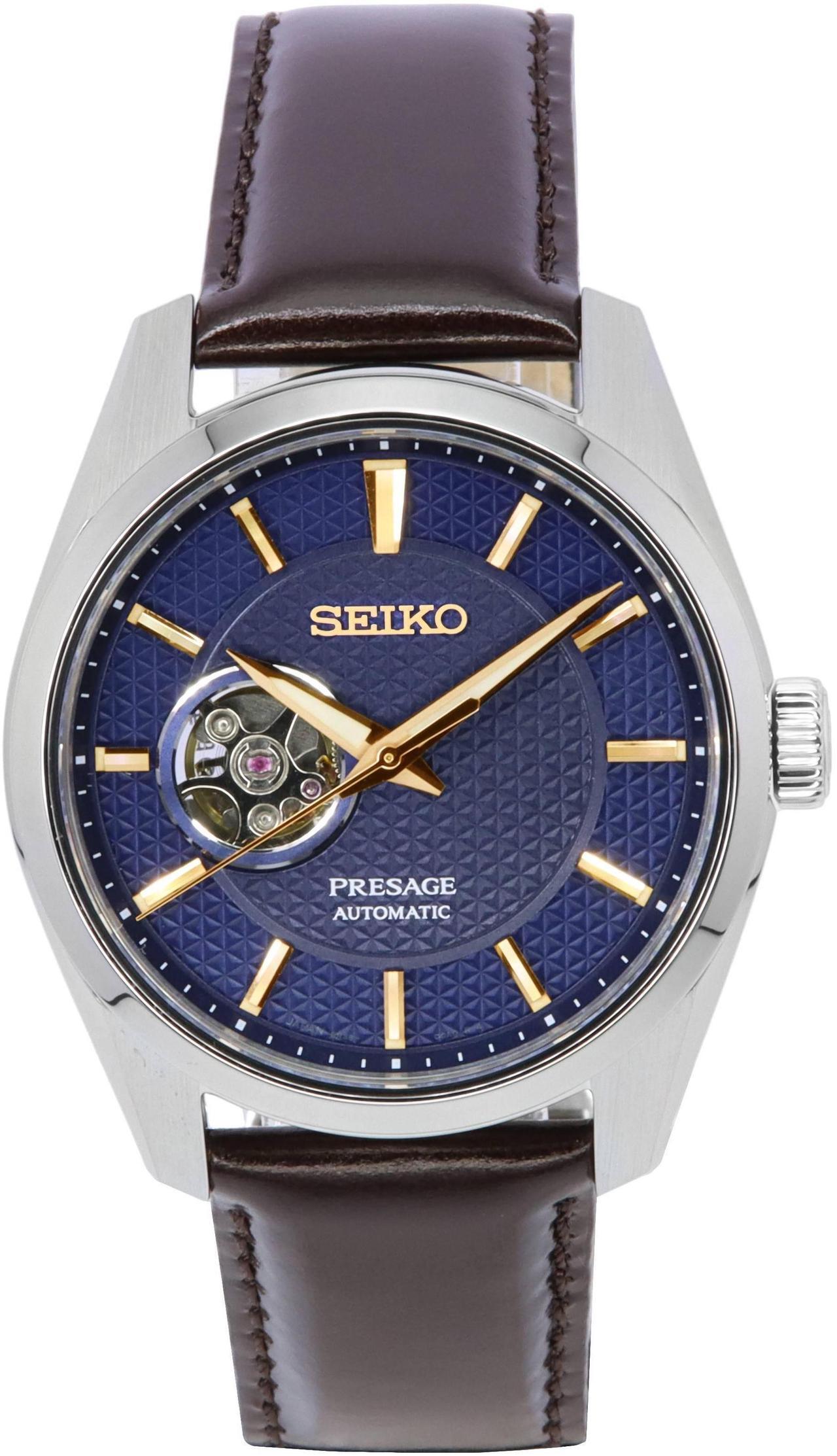 Main image of Seiko Presage Sharp Edged Open Heart Dial Automatic SPB311J1 100M Men's Watch