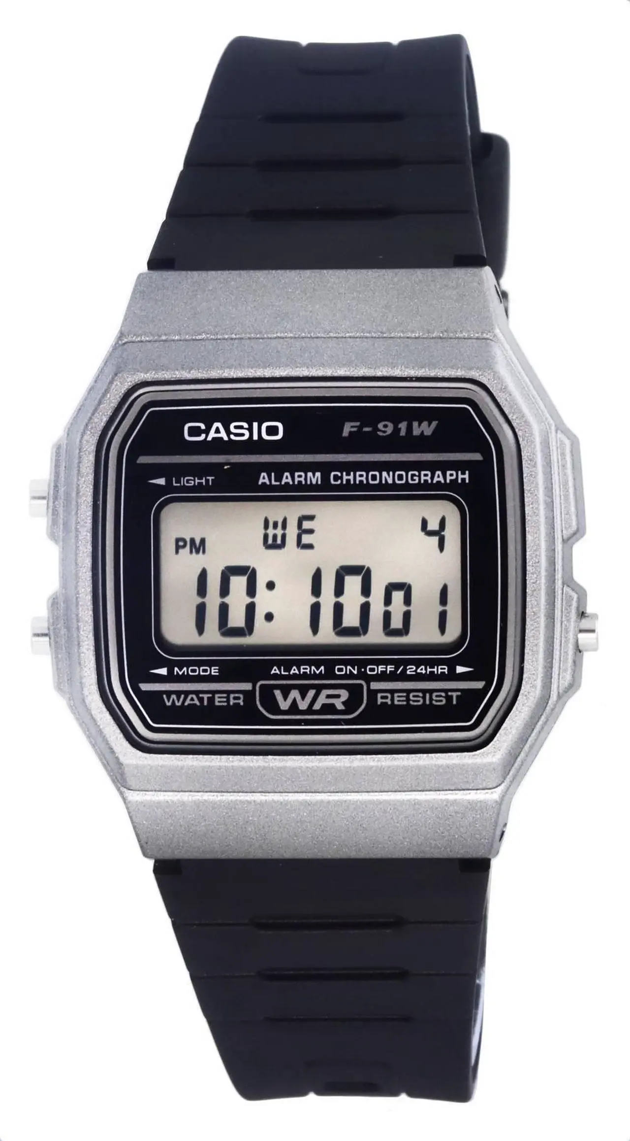 Main image of Casio Digital Resin Black Dial Quartz F-91WM-1B F91WM-1B Men's Watch