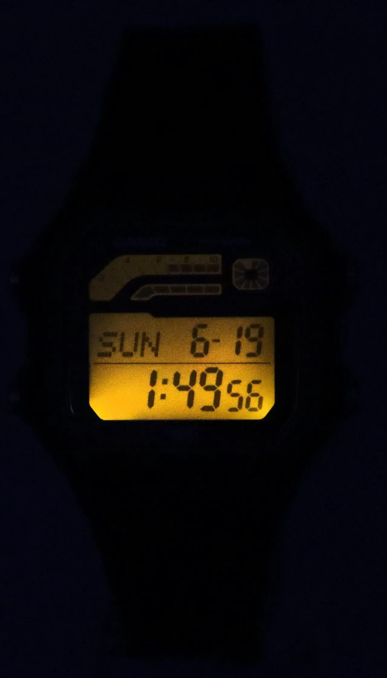Alt view image 2 of 4 - Casio Digital Alarm Chrono Illuminator Stopwatch Timer WS1600H1A 100M Mens Watch