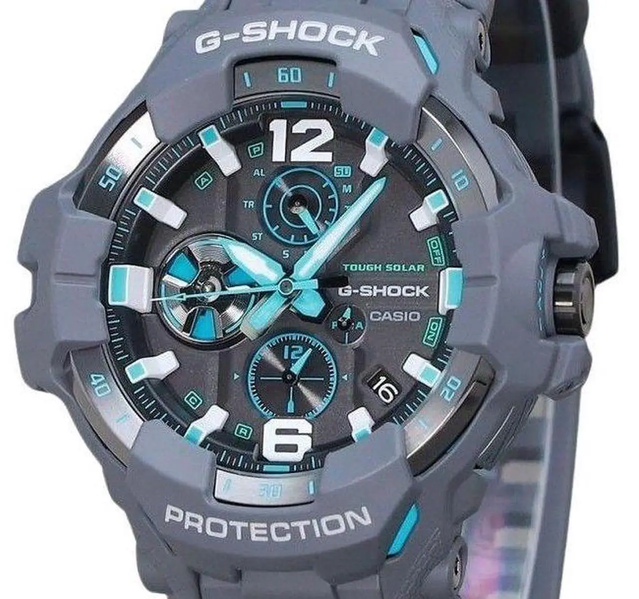 Alt view image 2 of 3 - Casio G-Shock Analog Sports Tough Solar 200M Men's Watch GR-B300-8A2