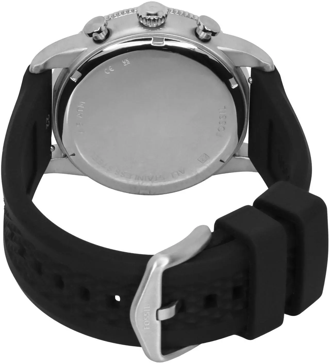Alt view image 4 of 4 - Fossil Sport Tourer Chronograph White Dial Quartz Men's Watch FS6087