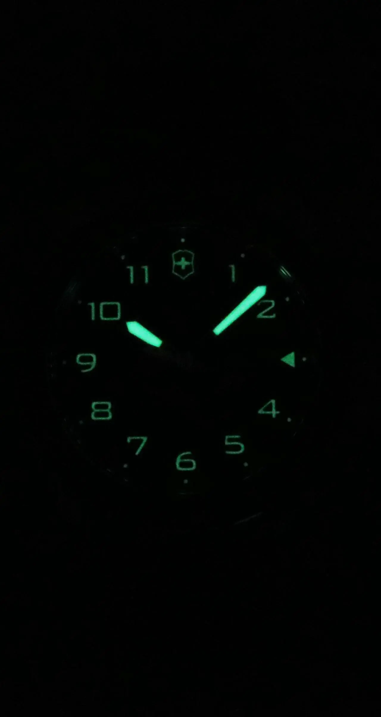 Alt view image 2 of 4 - Victorinox Swiss Army Leather Strap Black Dial Quartz 242041 100M Men's Watch