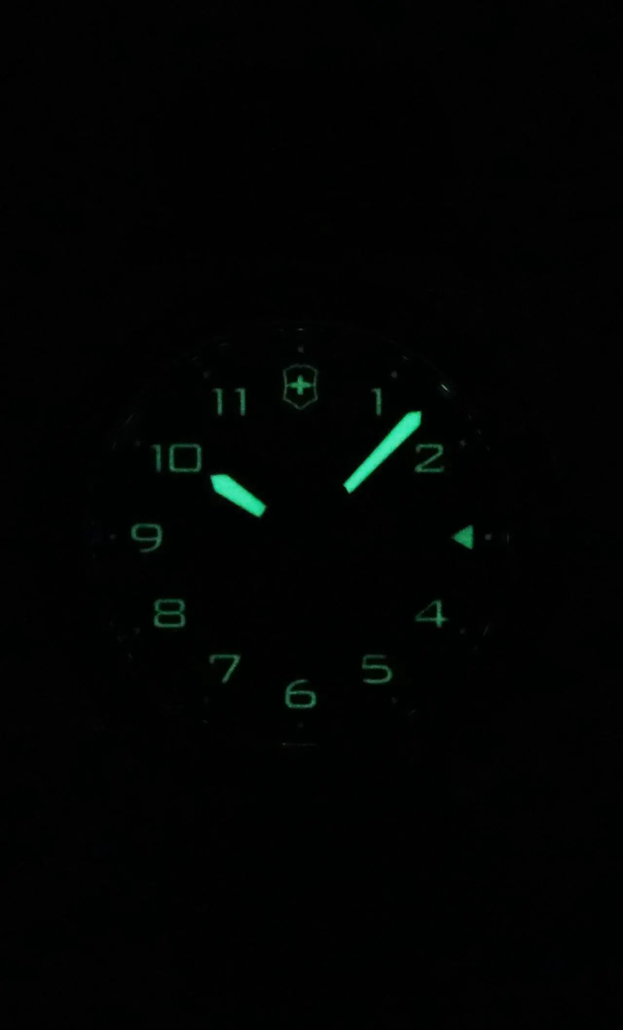 Alt view image 2 of 4 - Victorinox Swiss Army Leather Strap Blue Dial Quartz 242040 100M Men's Watch