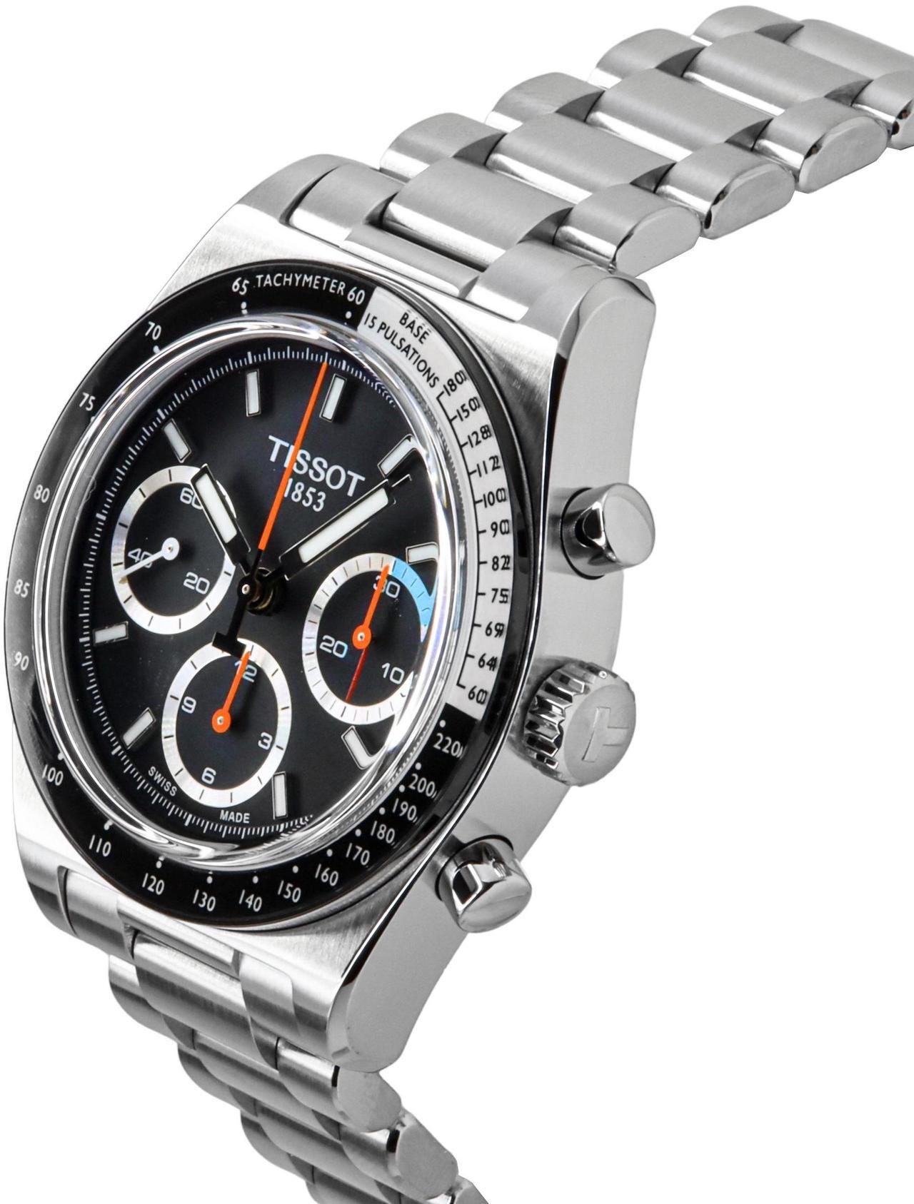 Alt view image 3 of 4 - Tissot Chronograph Black Dial Automatic 100M Men's Watch T149.459.21.051.00