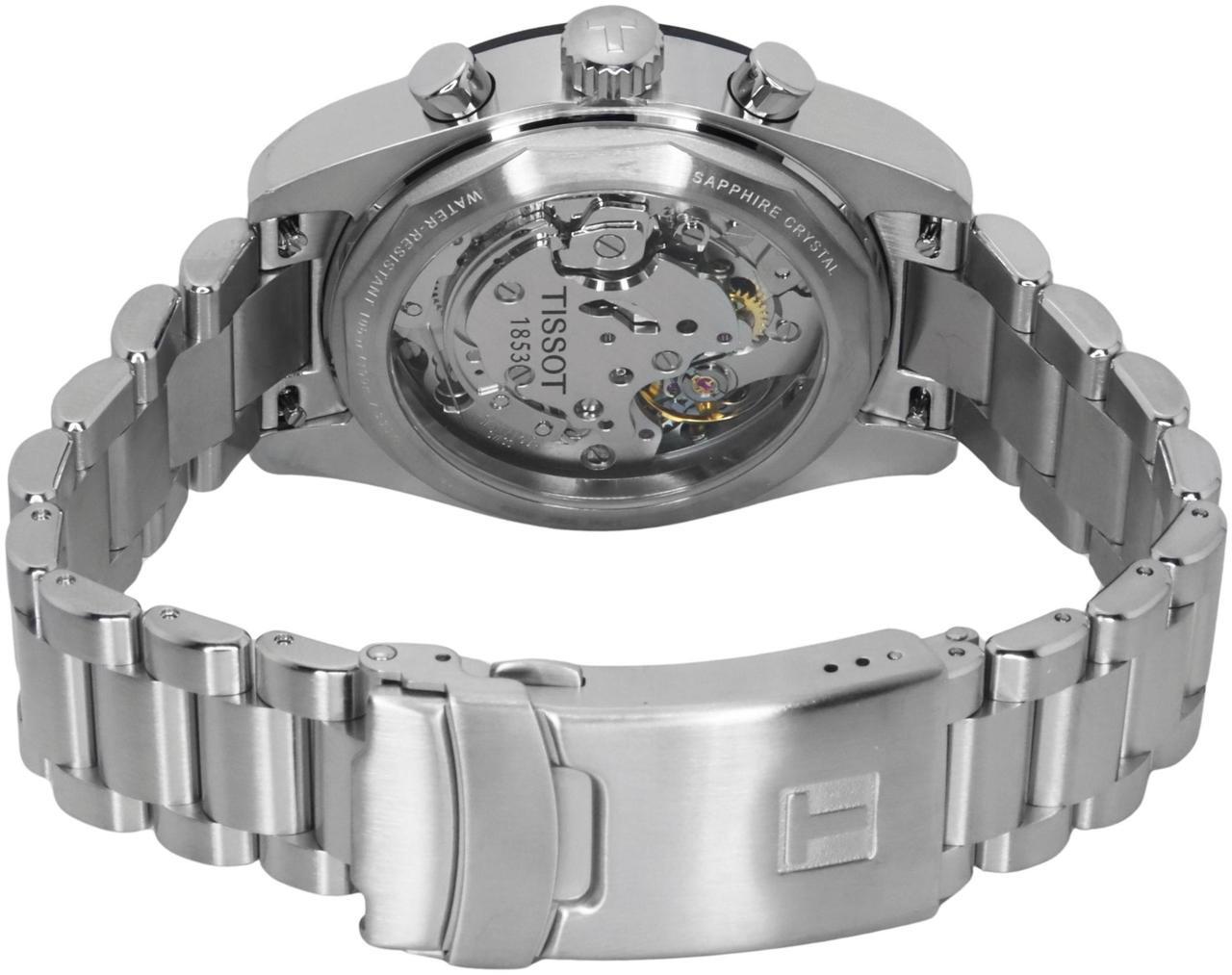 Alt view image 4 of 4 - Tissot Chronograph Black Dial Automatic 100M Men's Watch T149.459.21.051.00