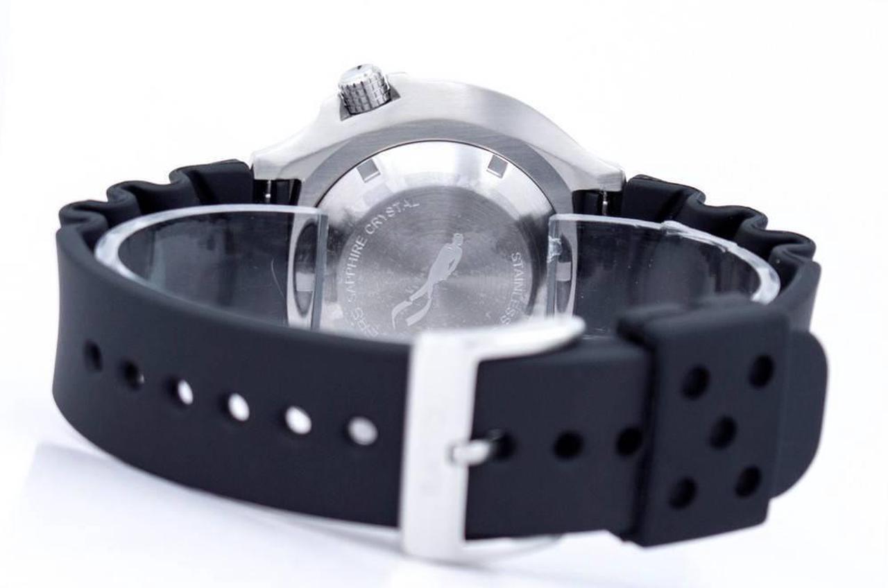 Alt view image 4 of 7 - RATIO FreeDiver Helium Safe 1000M Sapphire Crystal Quartz 1038EF102V Mens Watch