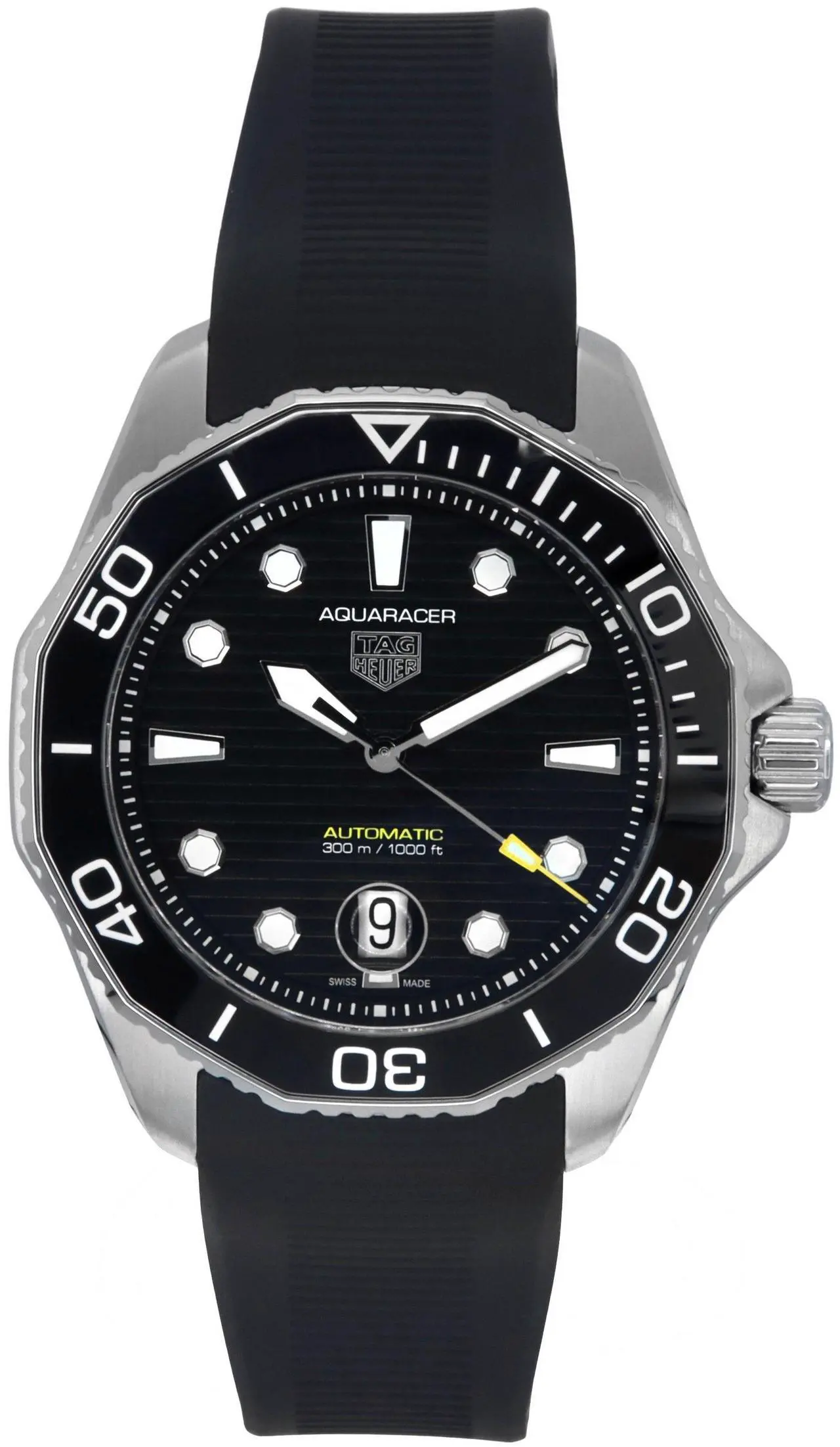 Main image of Tag Heuer Aquaracer Black Dial Automatic Diver's 300M Men's Watch WBP201A.FT6197