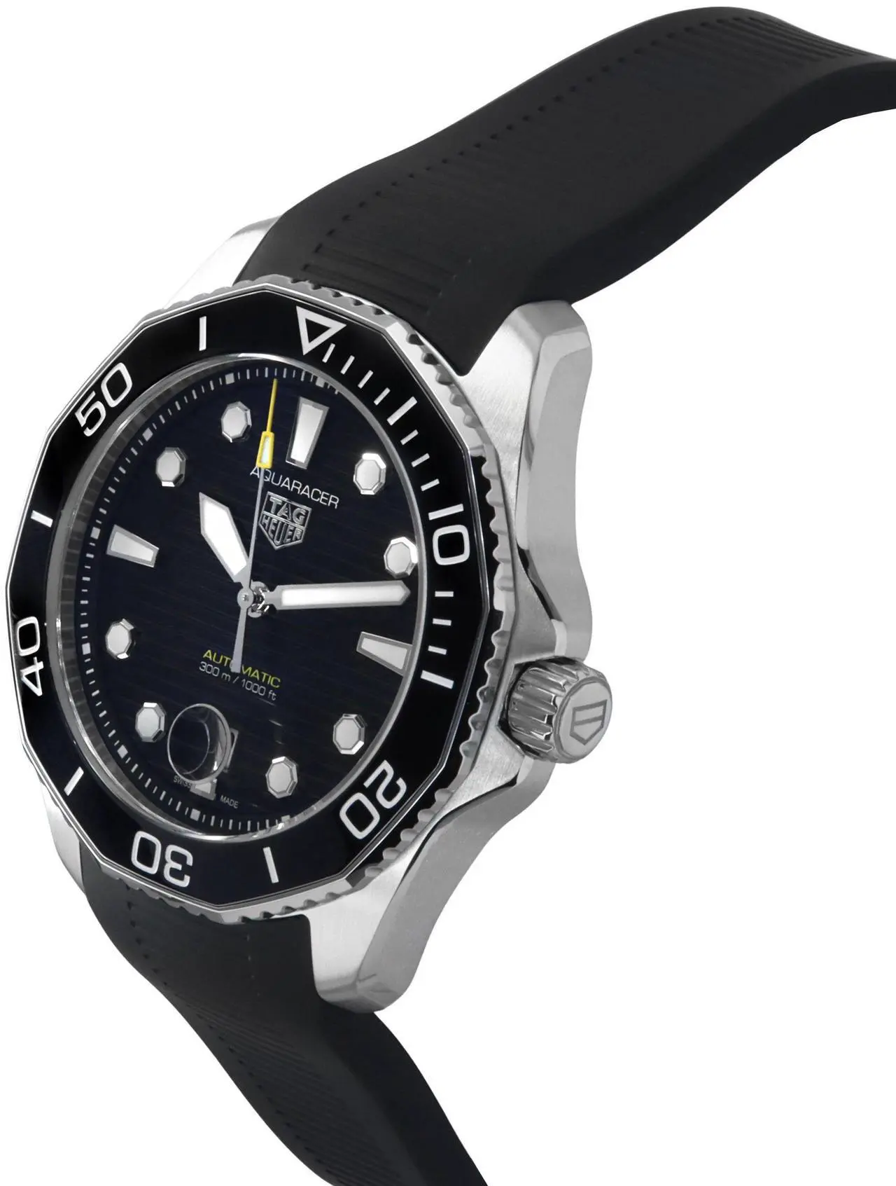 Alt view image 3 of 4 - Tag Heuer Aquaracer Black Dial Automatic Diver's 300M Men's Watch WBP201A.FT6197