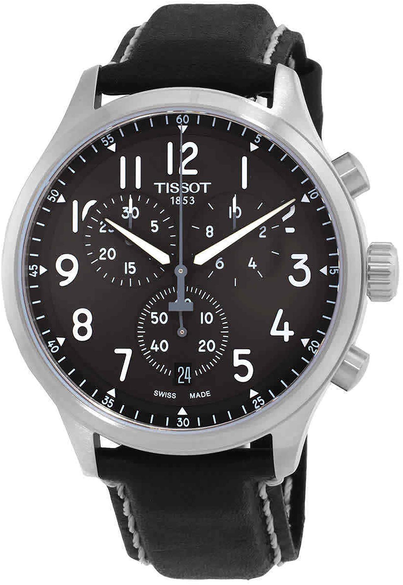 Main image of Tissot T-Sport Chrono XL Anthracite Dial Quartz Men's Watch T116.617.16.062.00