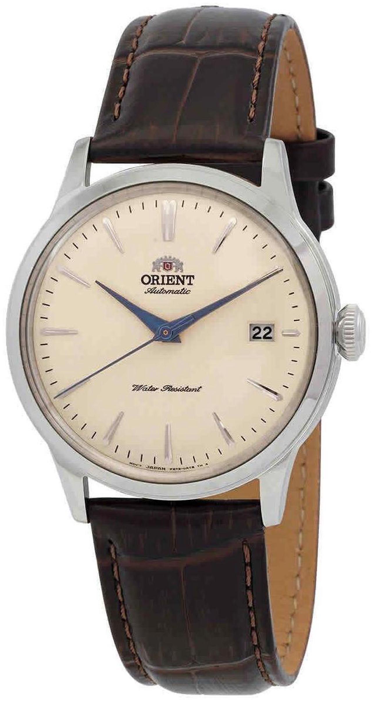 Main image of Orient Bambino Champagne Dial Automatic Men's Watch RA-AC0M04Y10B RA-AC0M04Y30B