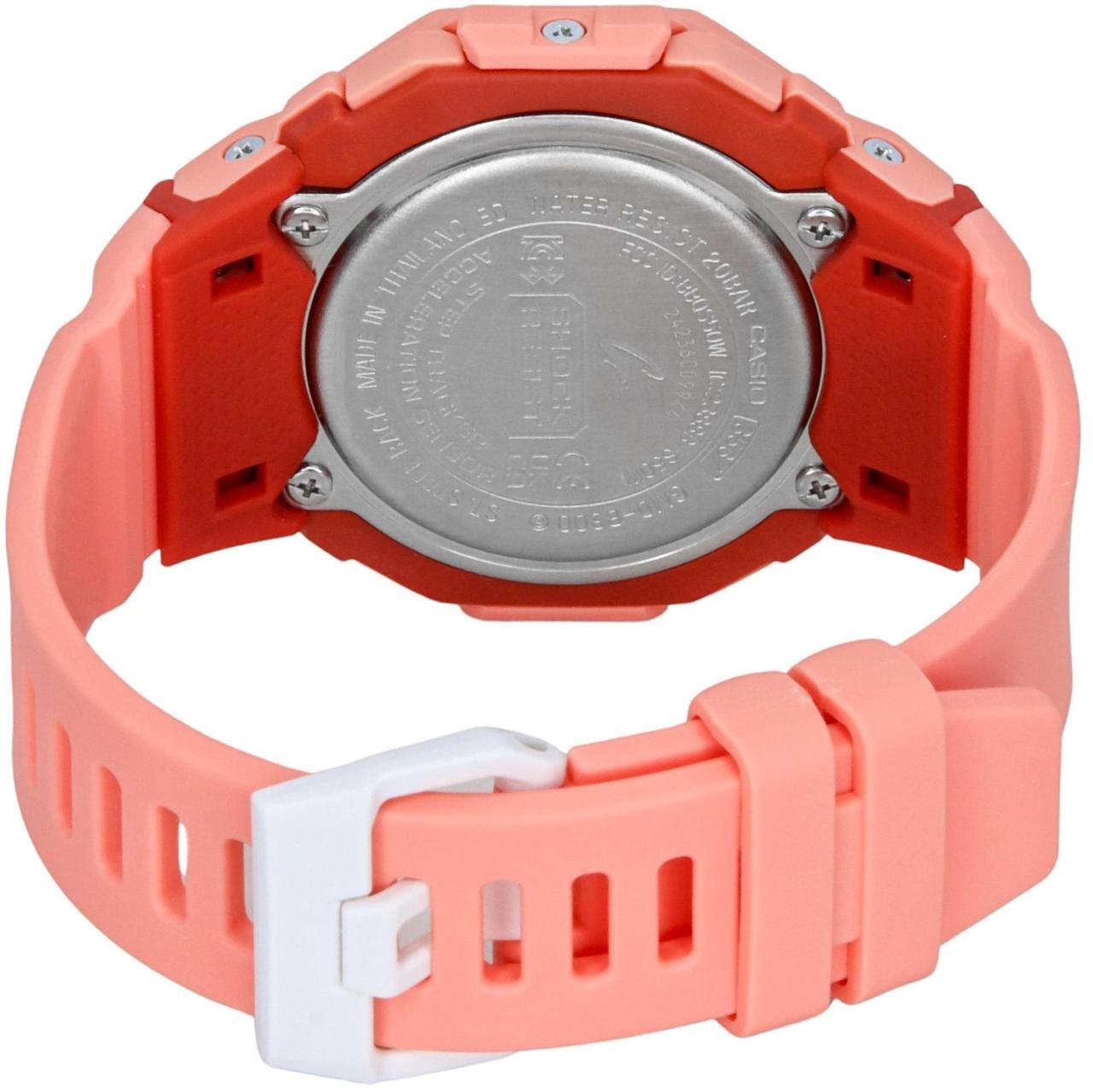 Alt view image 4 of 4 - Casio G-Shock Pink Dial Quartz Sports 200M Women's Watch GMD-B300SC-4