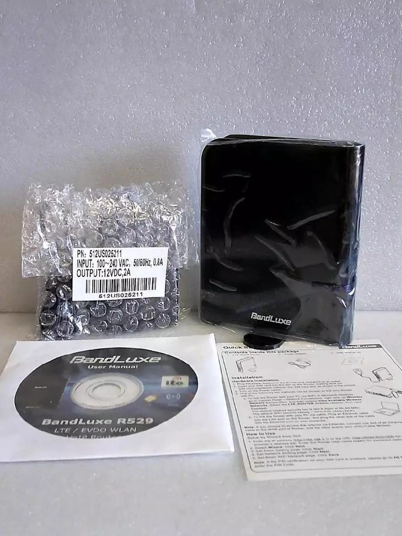 Alt view image 2 of 4 - BandLuxe R529 LTE / EVDO WLAN VoIP 802.11n Router