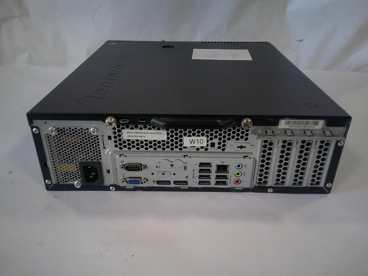 Alt view image 4 of 4 - Lenovo ThinkCentre M83 Desktop PC  Intel Core i5-4570 3.20GHz, 8GB RAM, 500GB HDD  No OS