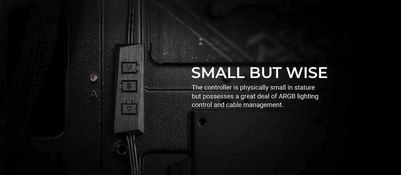 Alt view image 6 of 6 - ID-COOLING RC-ARGB ARGB Controller 3-Pin Connector Support Multiple ARGB Devices  for PC Builds