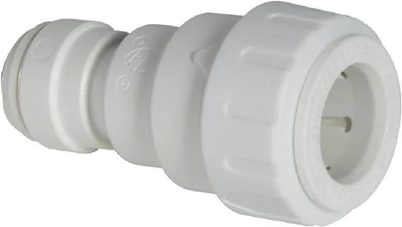 Main image of IPW Industries Inc.-John Guest (PSEI202008) Reducing Straight Connector 1/2" CTS X 1/4" OD Tubing