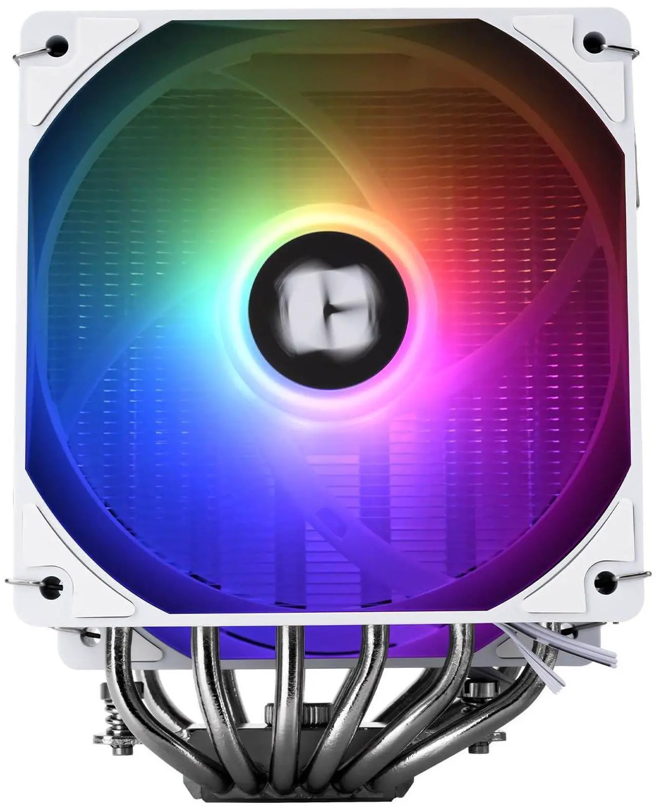 Alt view image 2 of 7 - Thermalright Peerless Assassin 120 Digital ARGB White CPU Air Cooler -Temperature Display | 6 Heat Pipes | 1850RPM PWM 120mm Fans, for Intel 1851/1700, AMD AM4/AM5