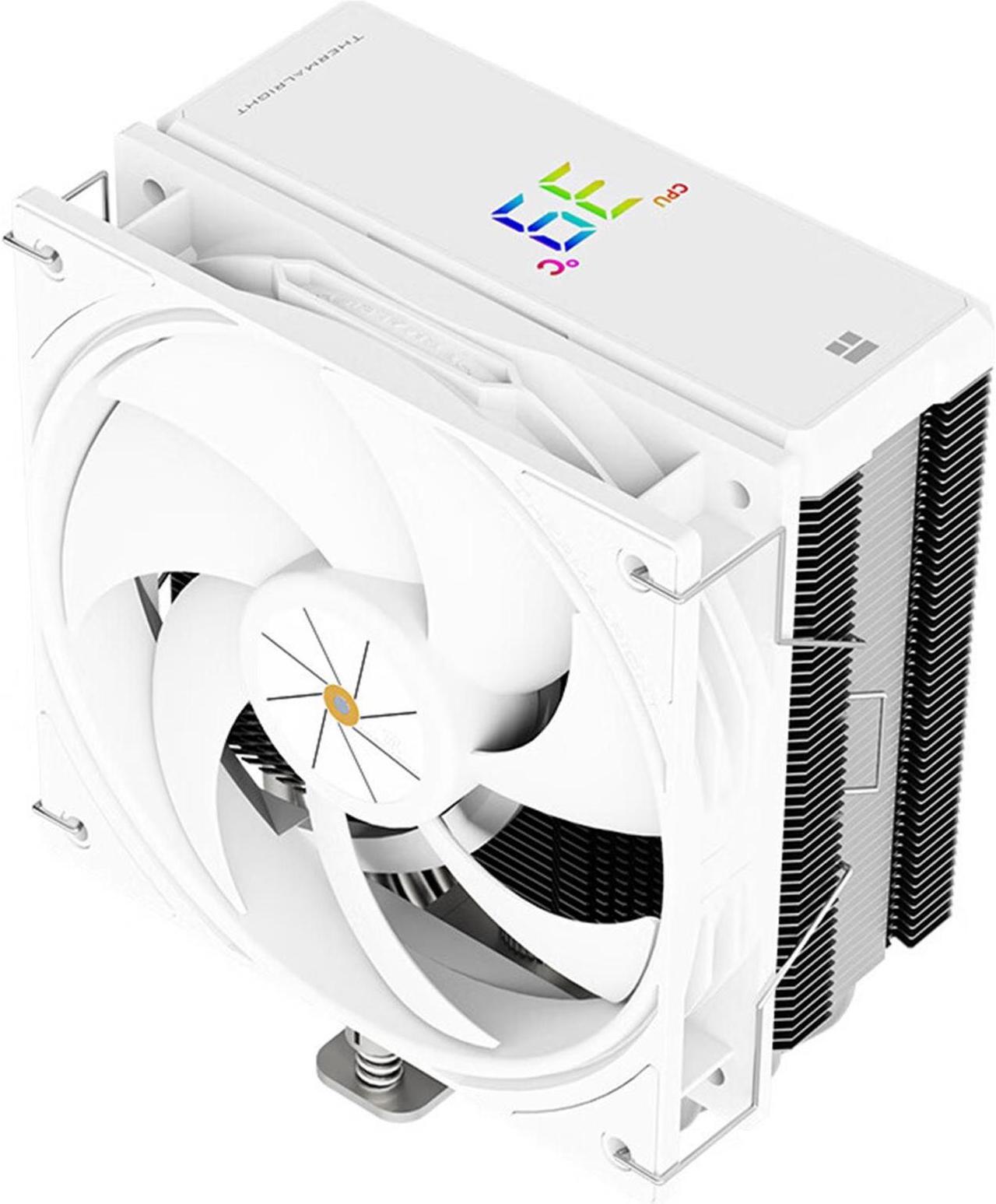 Main image of Thermalright Assassin X 120 R Digital CPU Air Cooler - Temperature Display | 4 Heat Pipes, for Intel LGA 1150/1151/1155/1156/1200/1700 AMD AM4/AM5 White