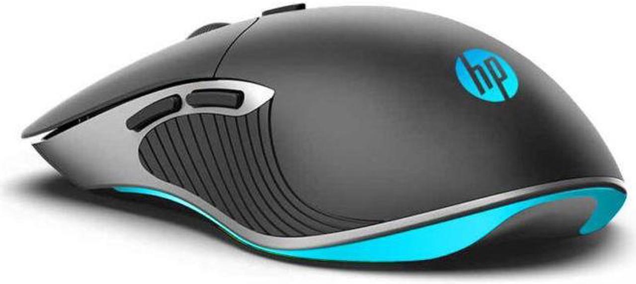 Alt view image 3 of 5 - HP M280 Gaming Mouse, USB wired, 4 DPI settings, 2400 max DPI, 6 buttons, High-end Optical sensor, Precise tracking, Ergonomic design, LED/RGB lightning, (BLACK/GUN METAL) colors