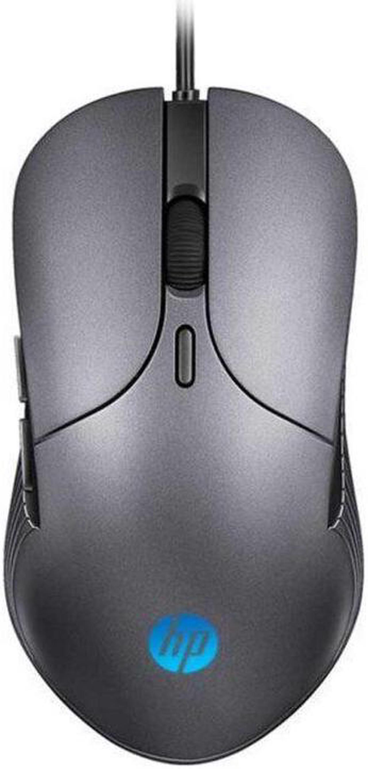 Alt view image 2 of 5 - HP M280 Gaming Mouse, USB wired, 4 DPI settings, 2400 max DPI, 6 buttons, High-end Optical sensor, Precise tracking, Ergonomic design, LED/RGB lightning, (BLACK/GUN METAL) colors