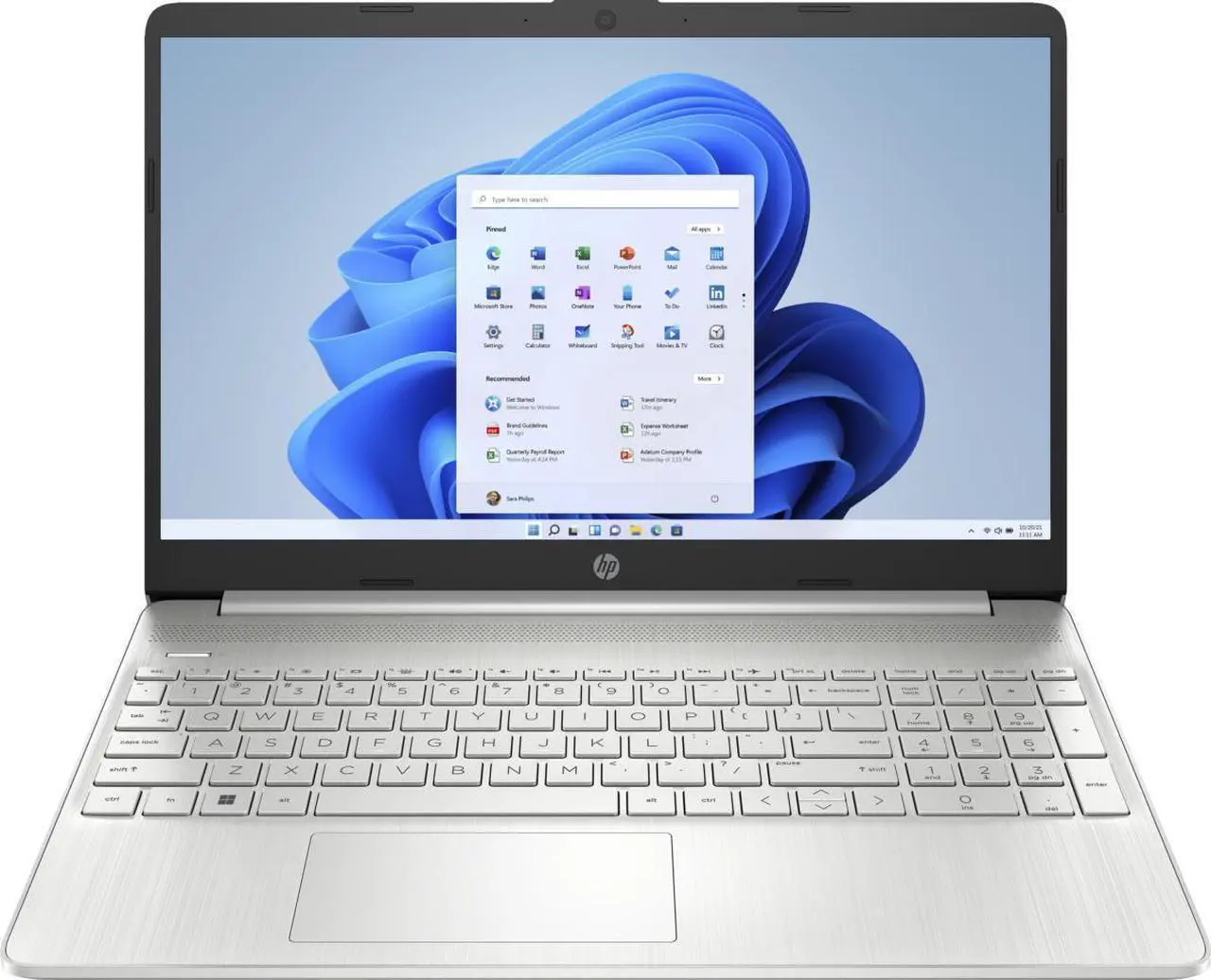 Main image of HP 15-dy5033dx 15.6" FHD Touch Laptop Intel Core i3-1215U 3.3 GHz up to 4.4 GHz Intel UHD Graphics 8GB DDR4 256GB SSD Windows 11 Home in S mode - 8L707UA