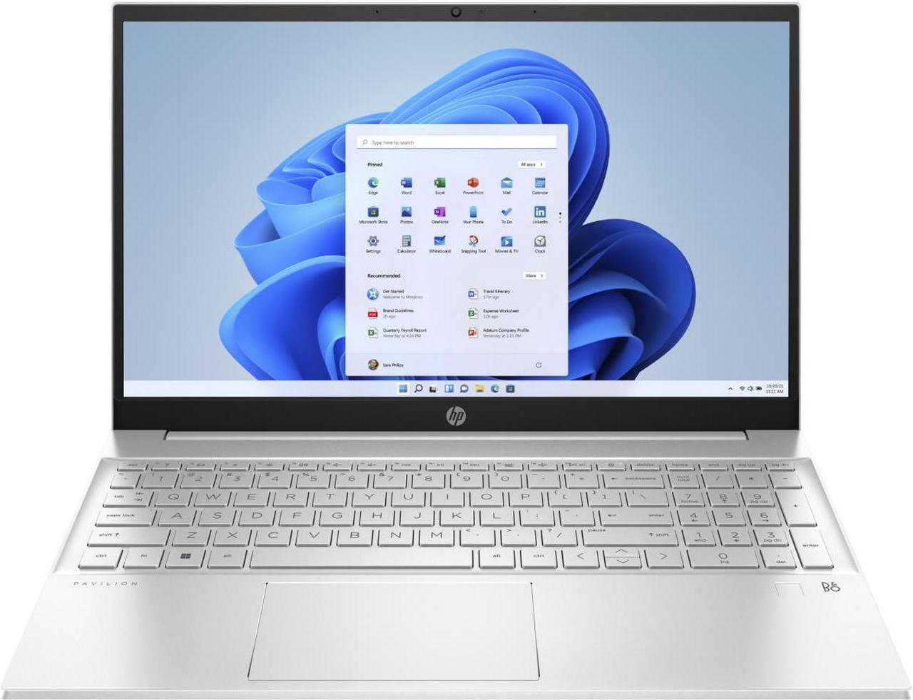 Main image of HP Pavilion 15-eg2015od 15.6" FHD IPS Laptop Intel Core i5-1235U 1.3GHz up to 4.4 GHz Intel Iris Xe Graphics 8GB DDR4 256GB SSD Windows 11 Home - 66A03UA
